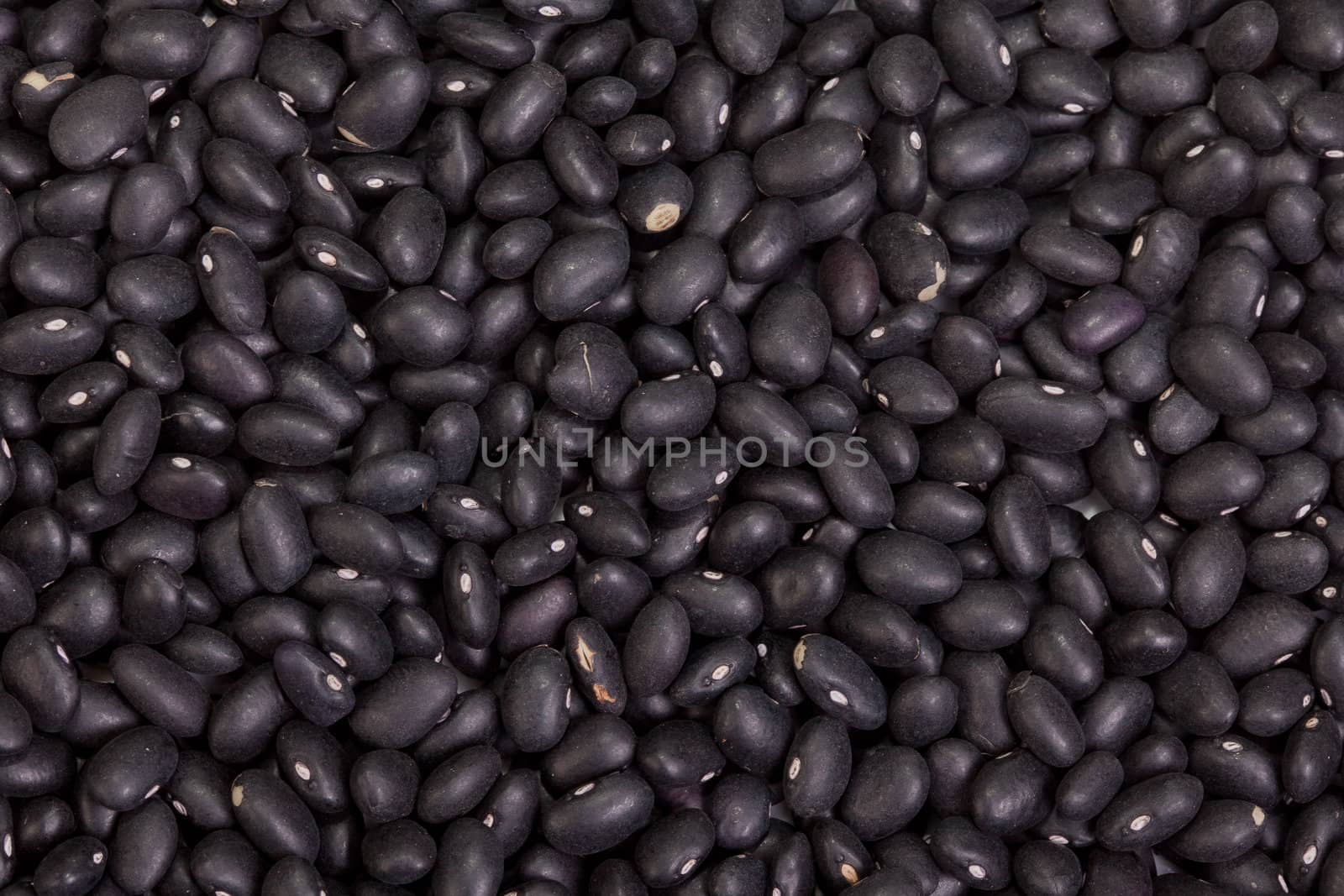 Black beans background
