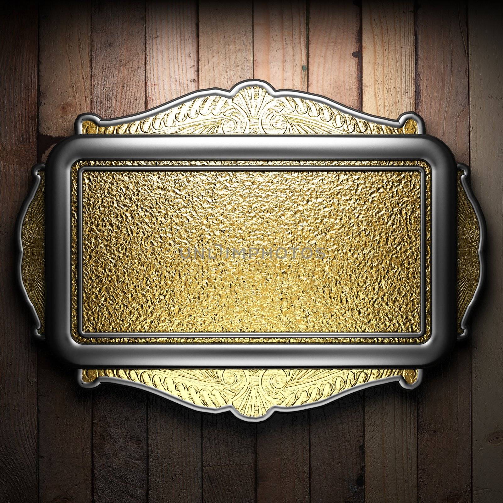 Antique ornament frame