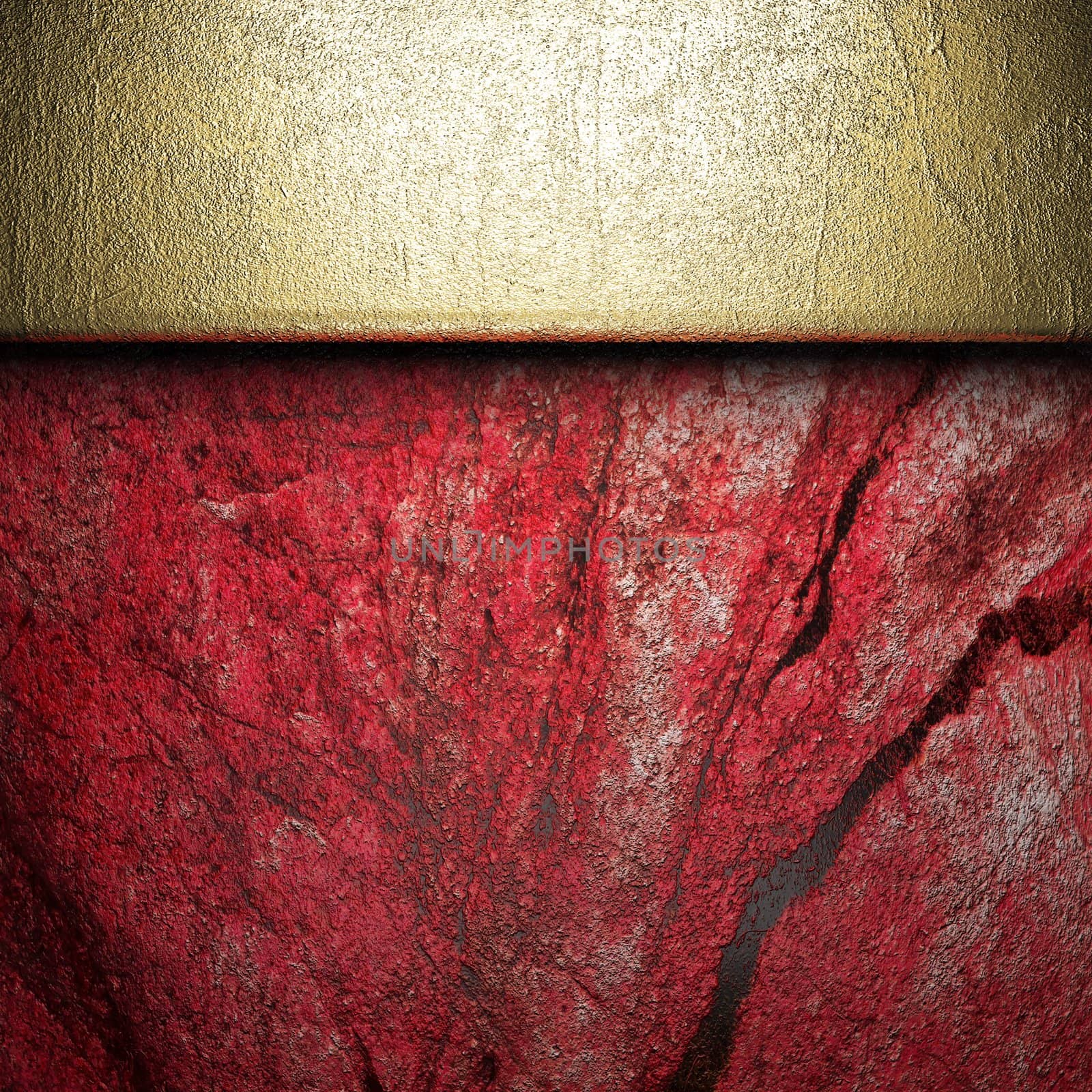 golden background made in 3D