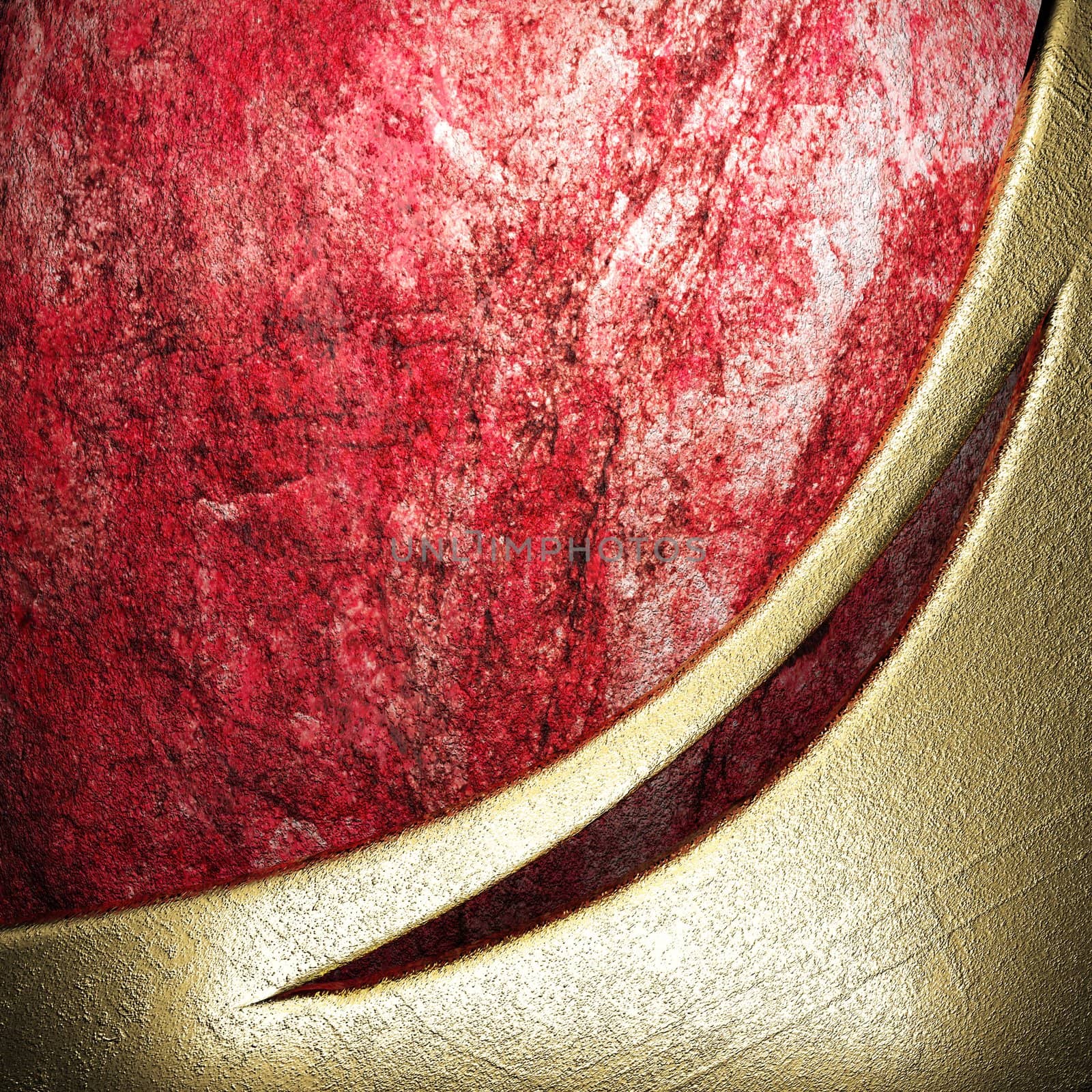 golden background made in 3D