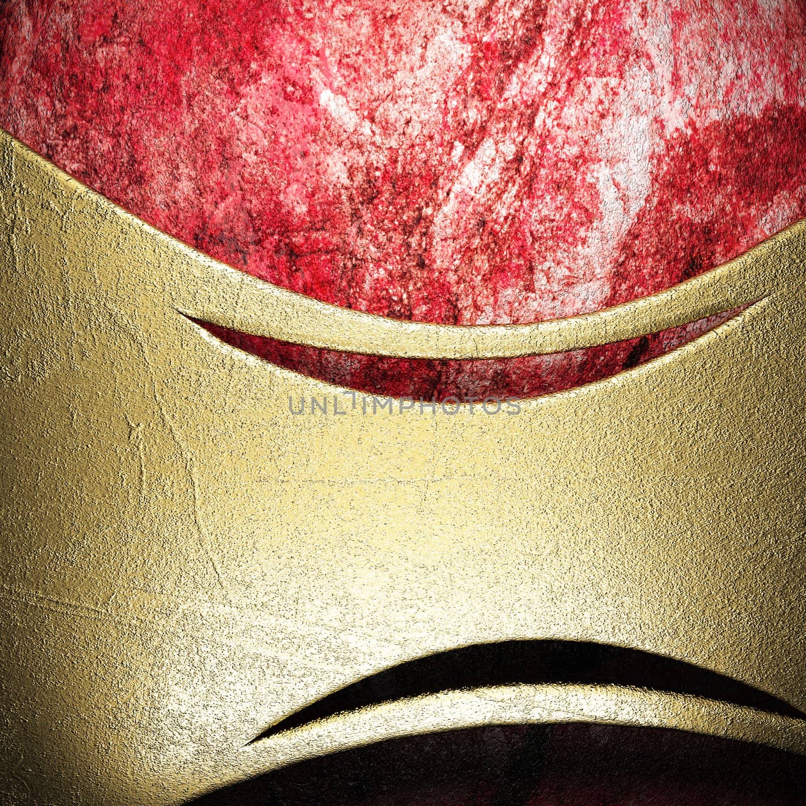 golden background made in 3D