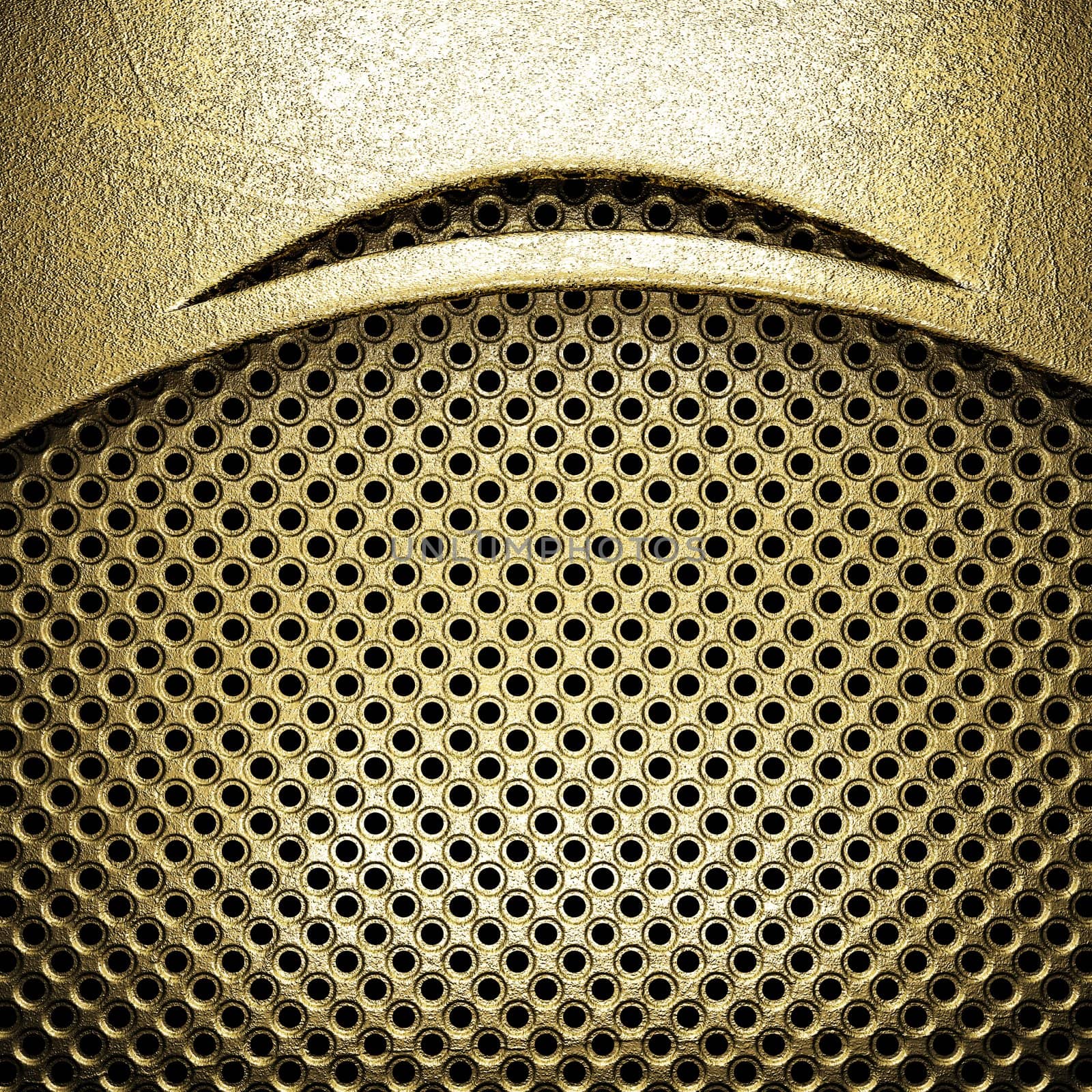 golden background made in 3D
