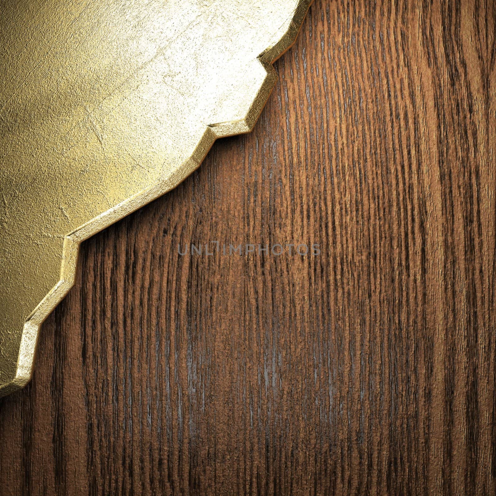 golden background made in 3D