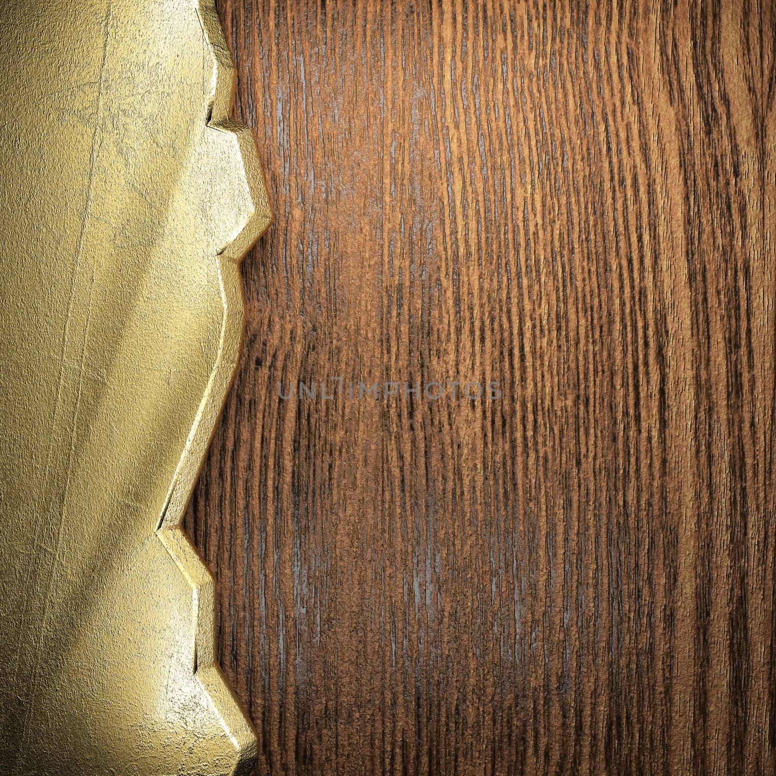 golden background made in 3D