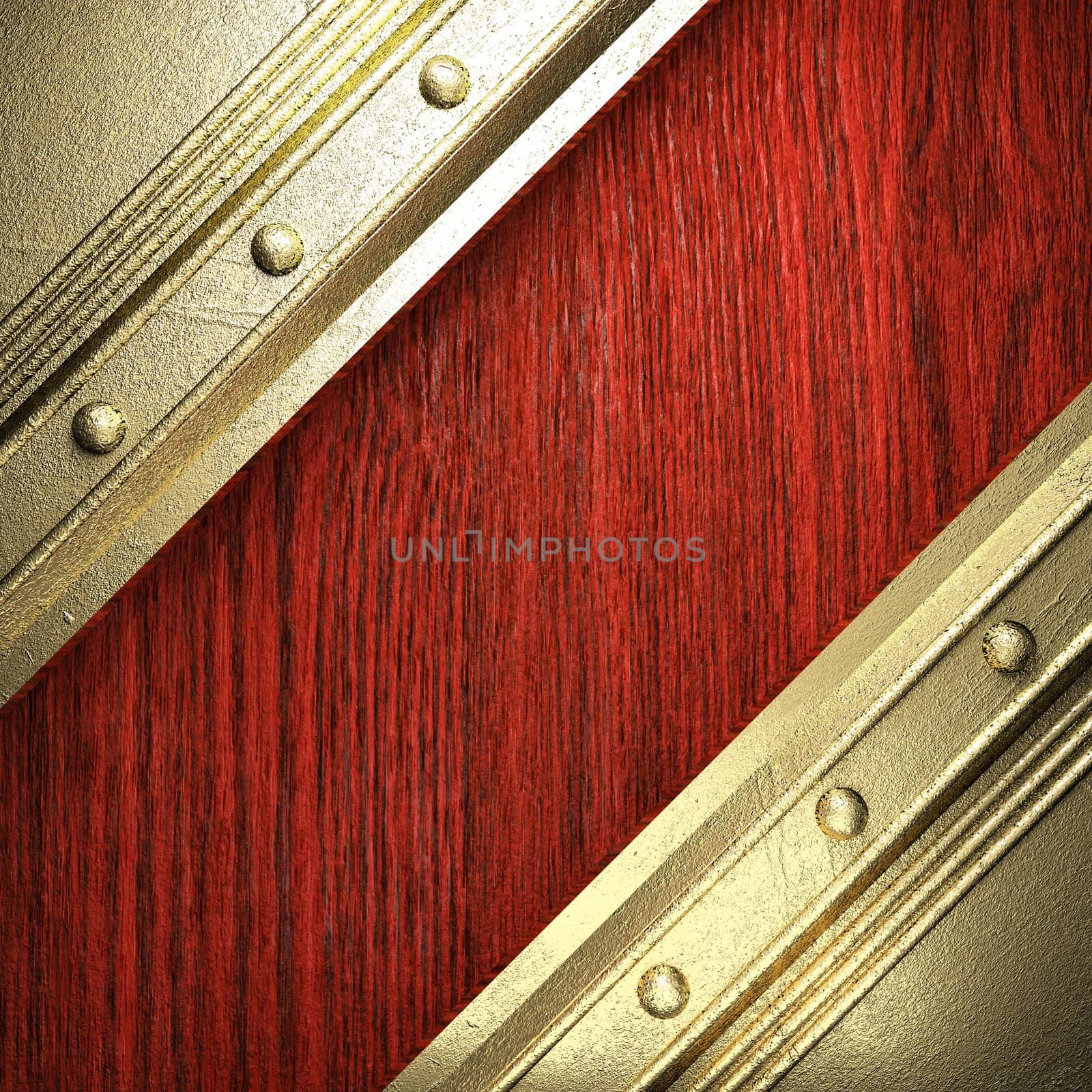 golden background made in 3D