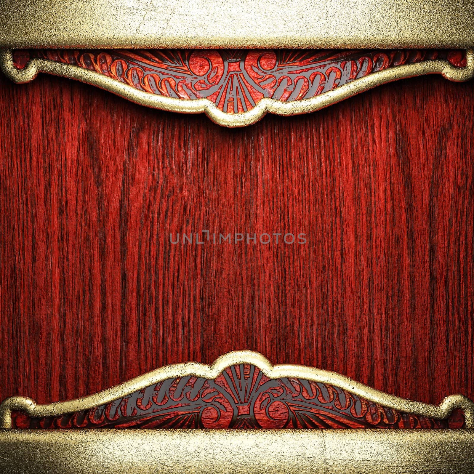 golden background made in 3D