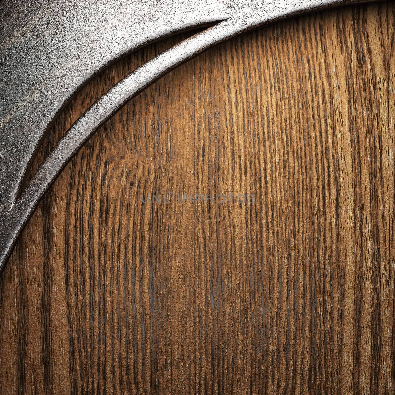 metal on wall made in 3D