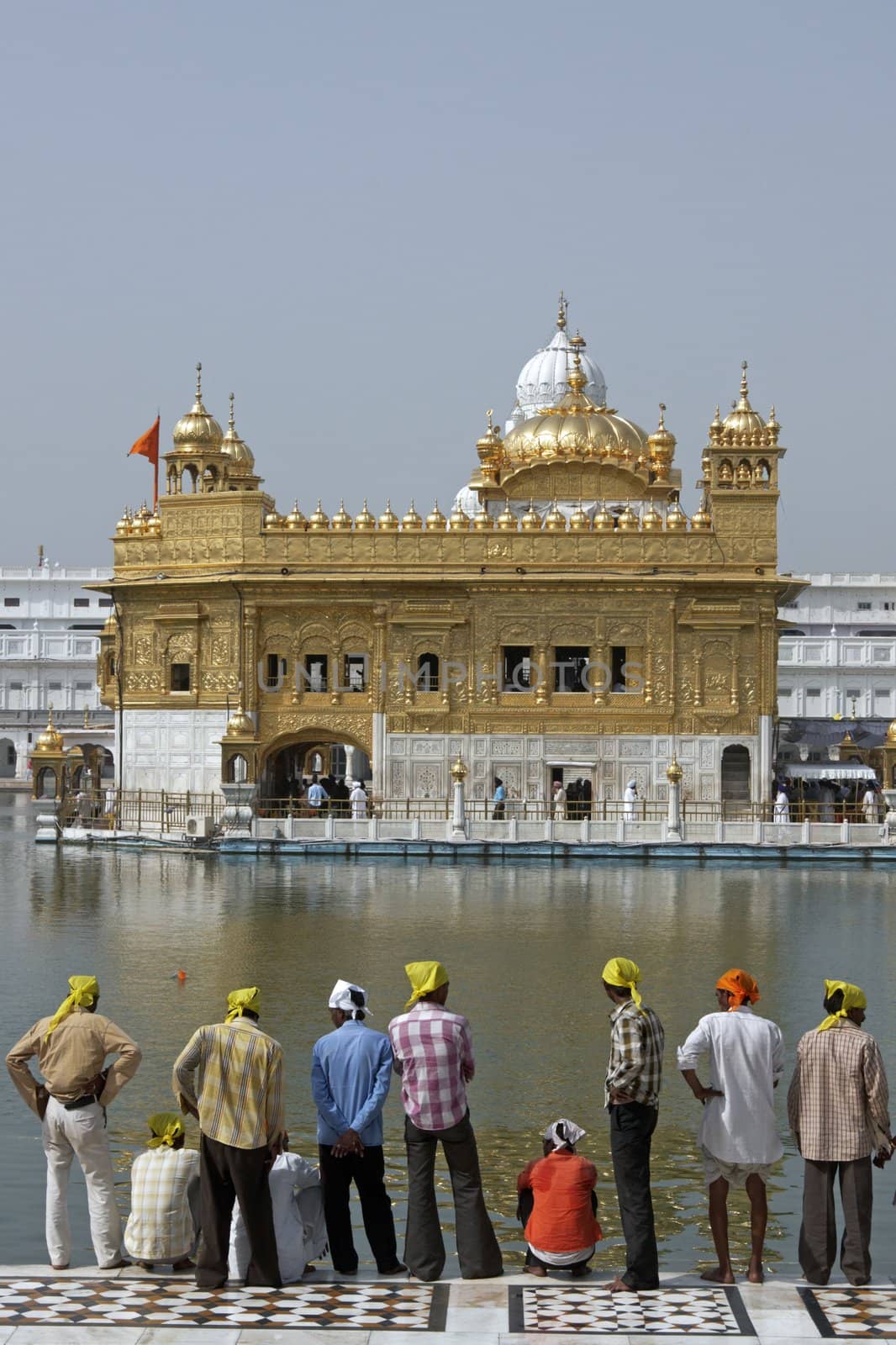 Pilgrims at the Golden Temple by JeremyRichards