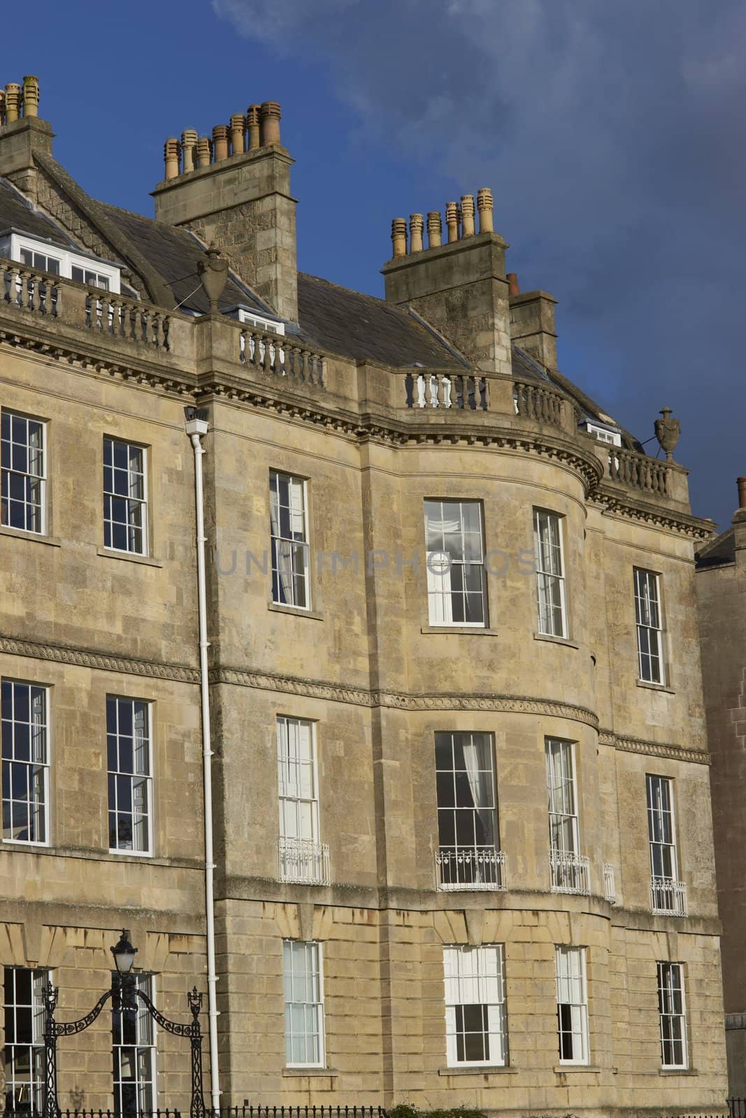 Georgian style residential houses in Bath, Somerset, England