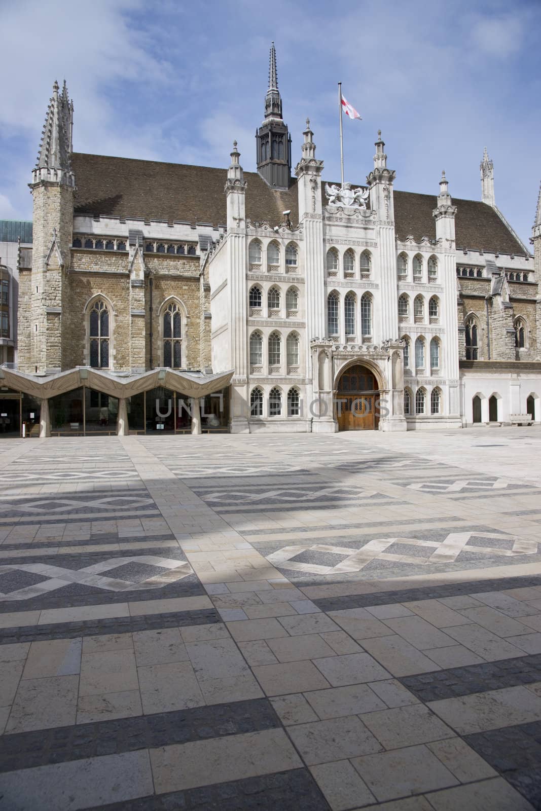 The Guildhall in the City of London, England