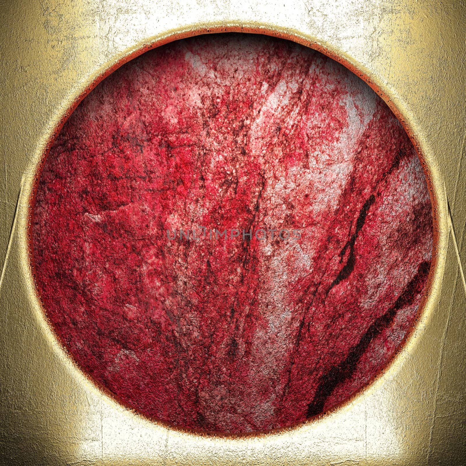 golden background made in 3D