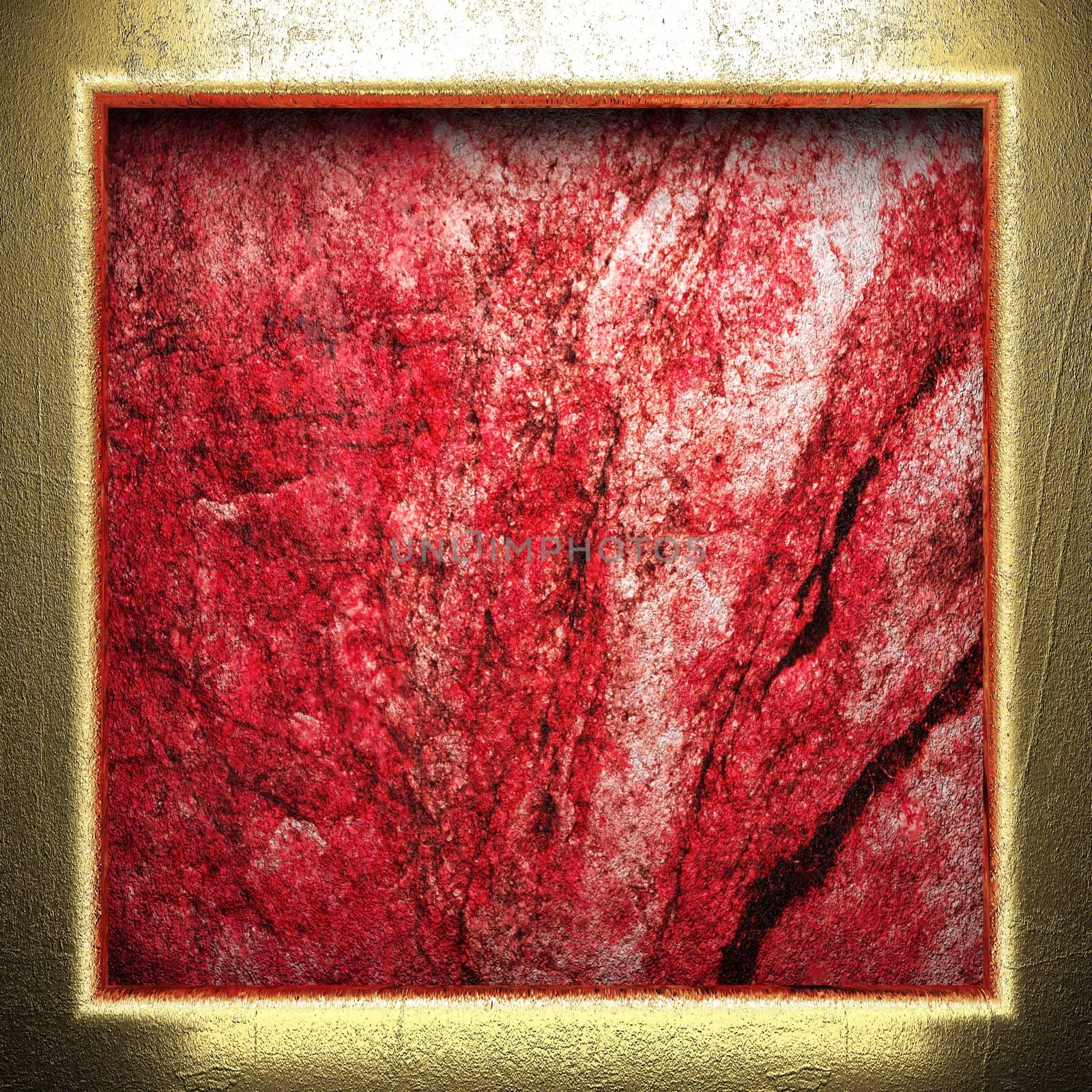 golden background made in 3D