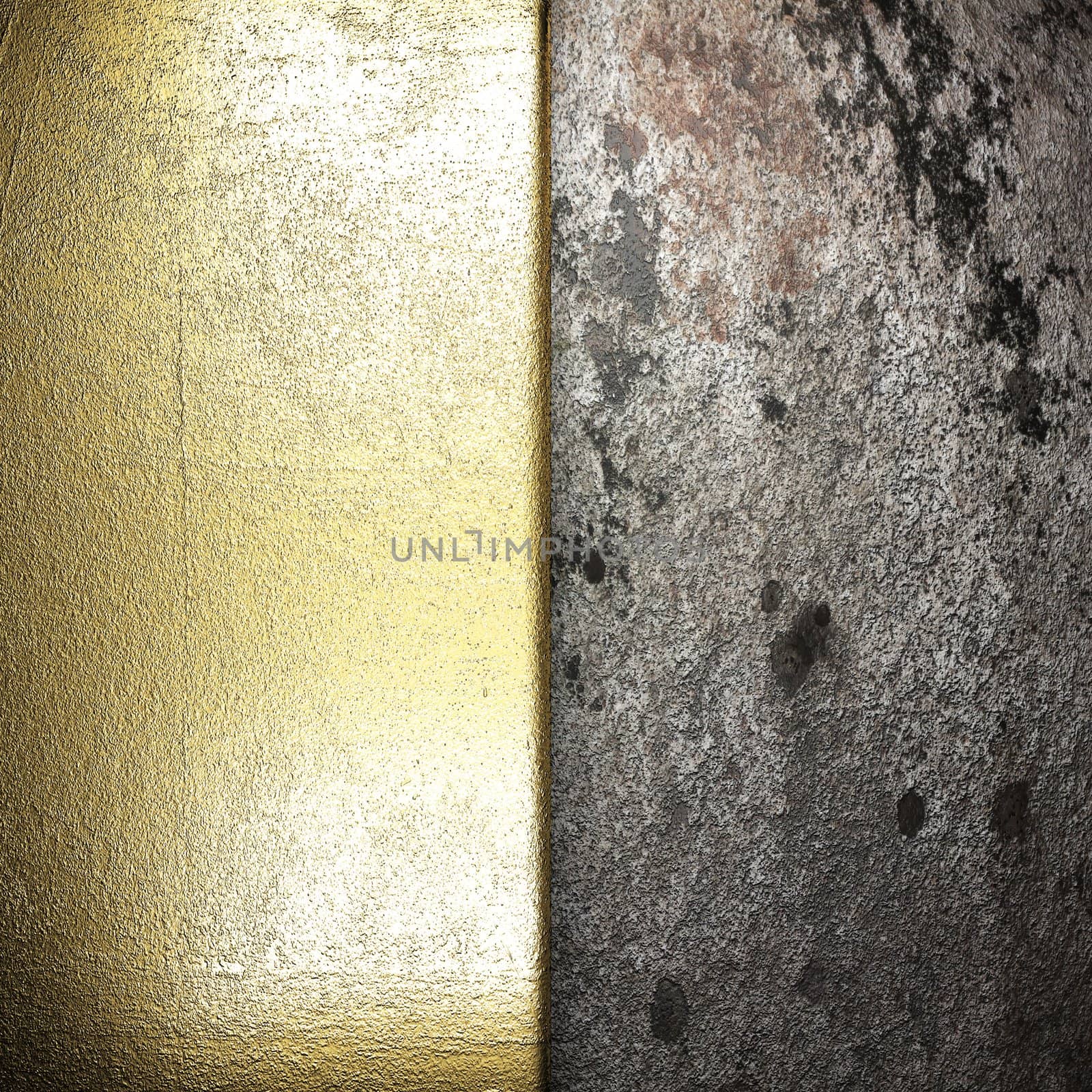golden background made in 3D