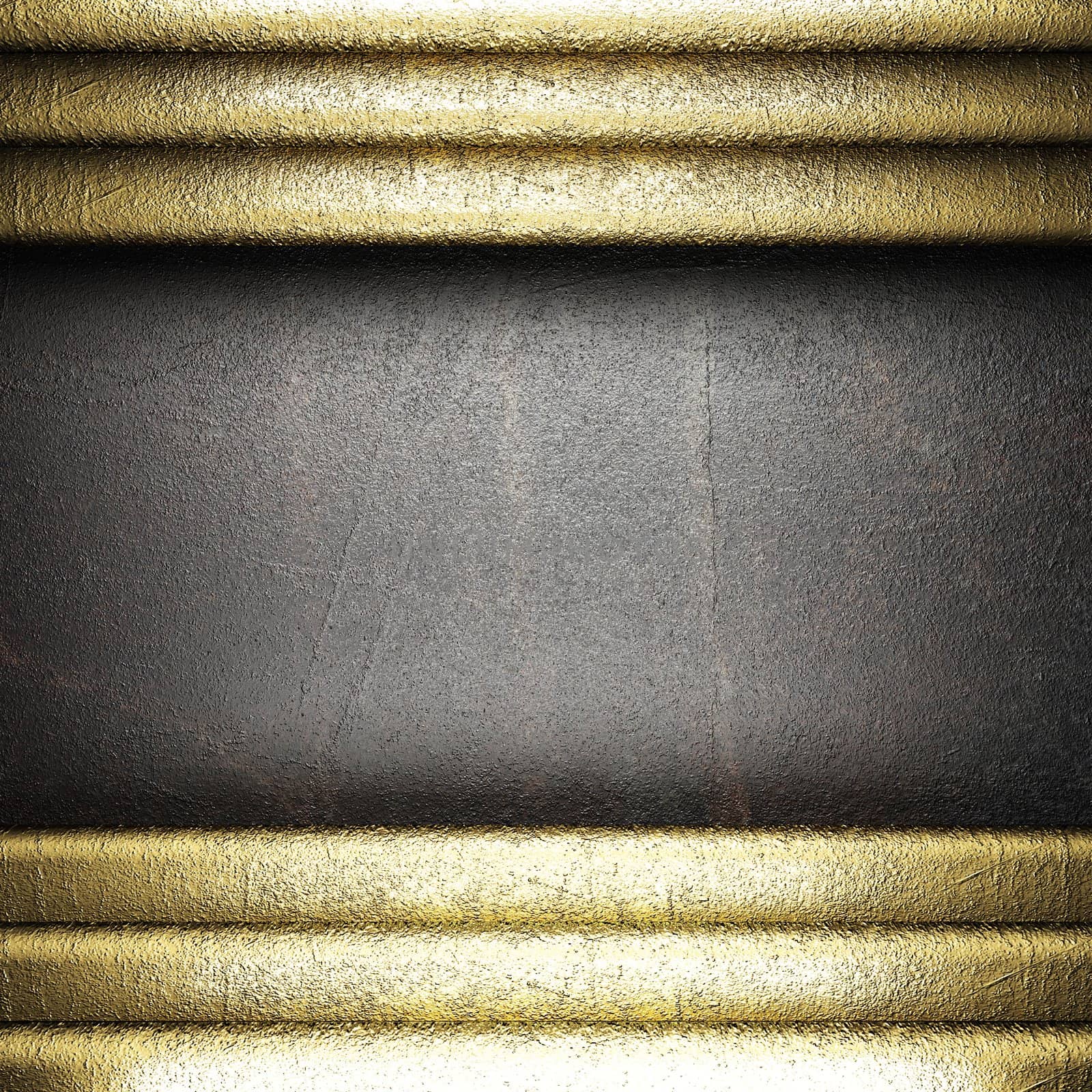 golden background made in 3D