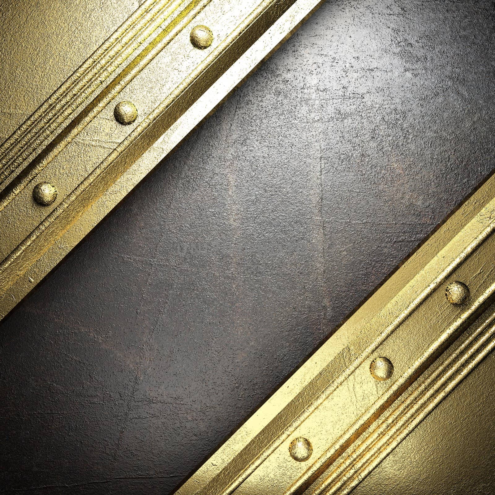 golden background made in 3D