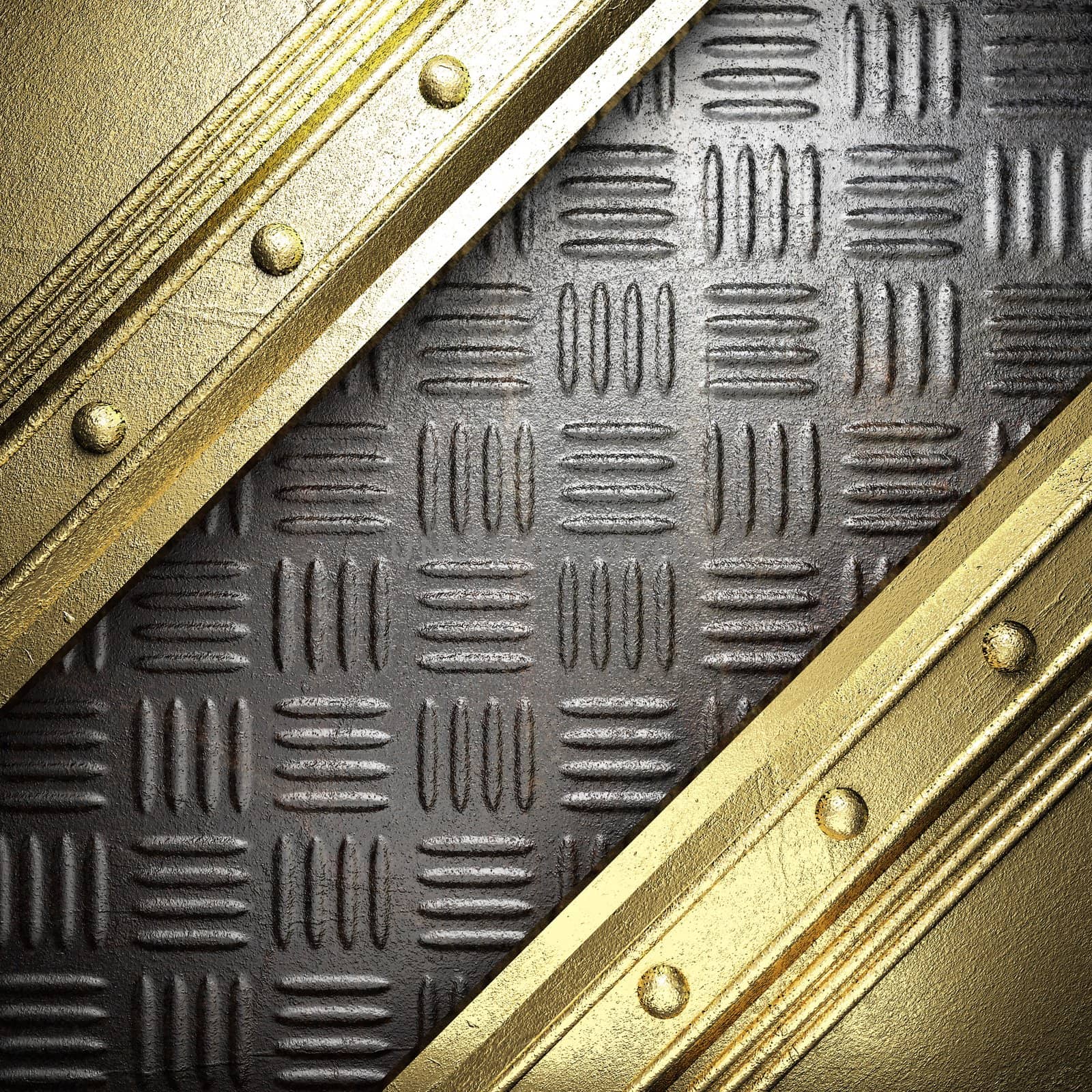 golden background made in 3D