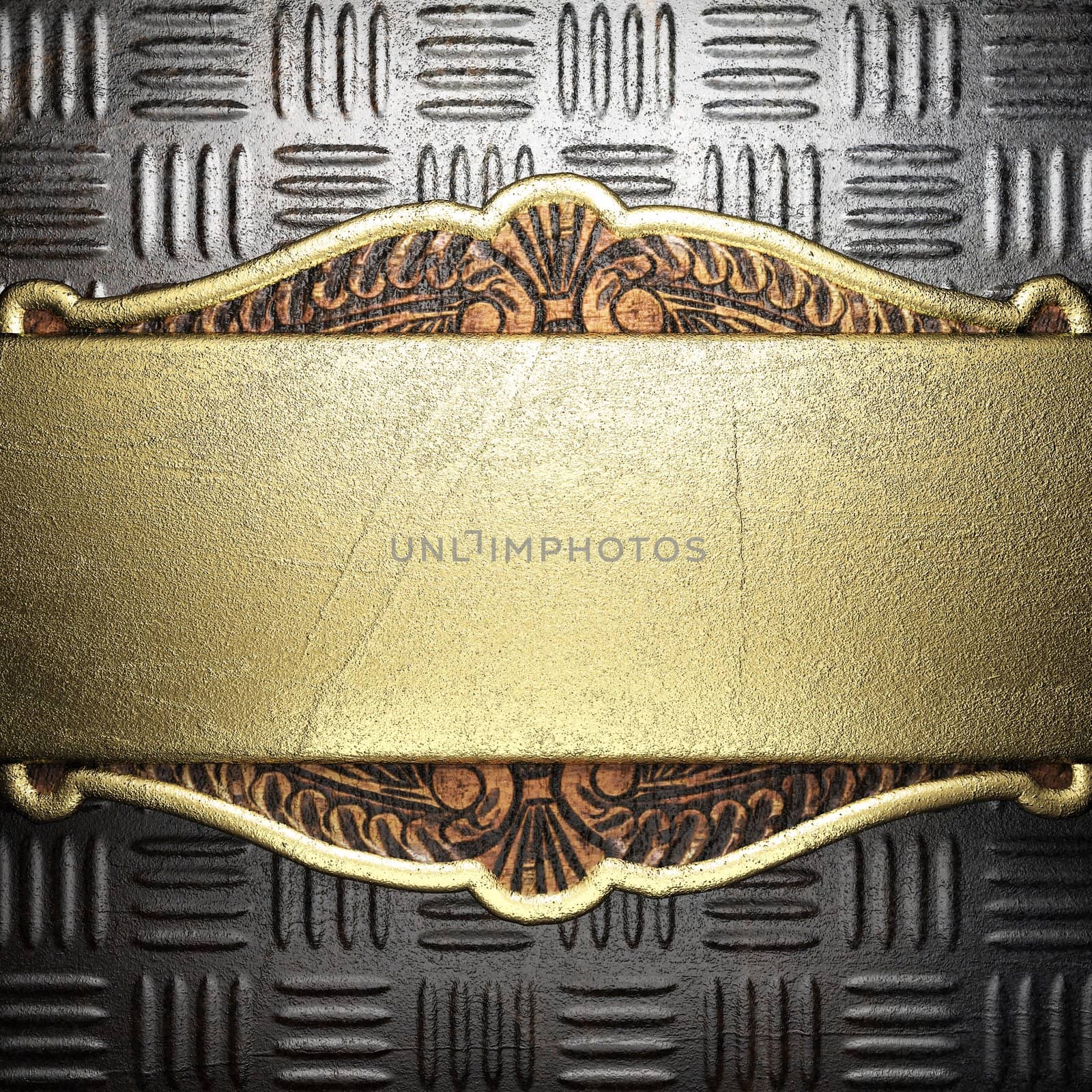 golden background made in 3D
