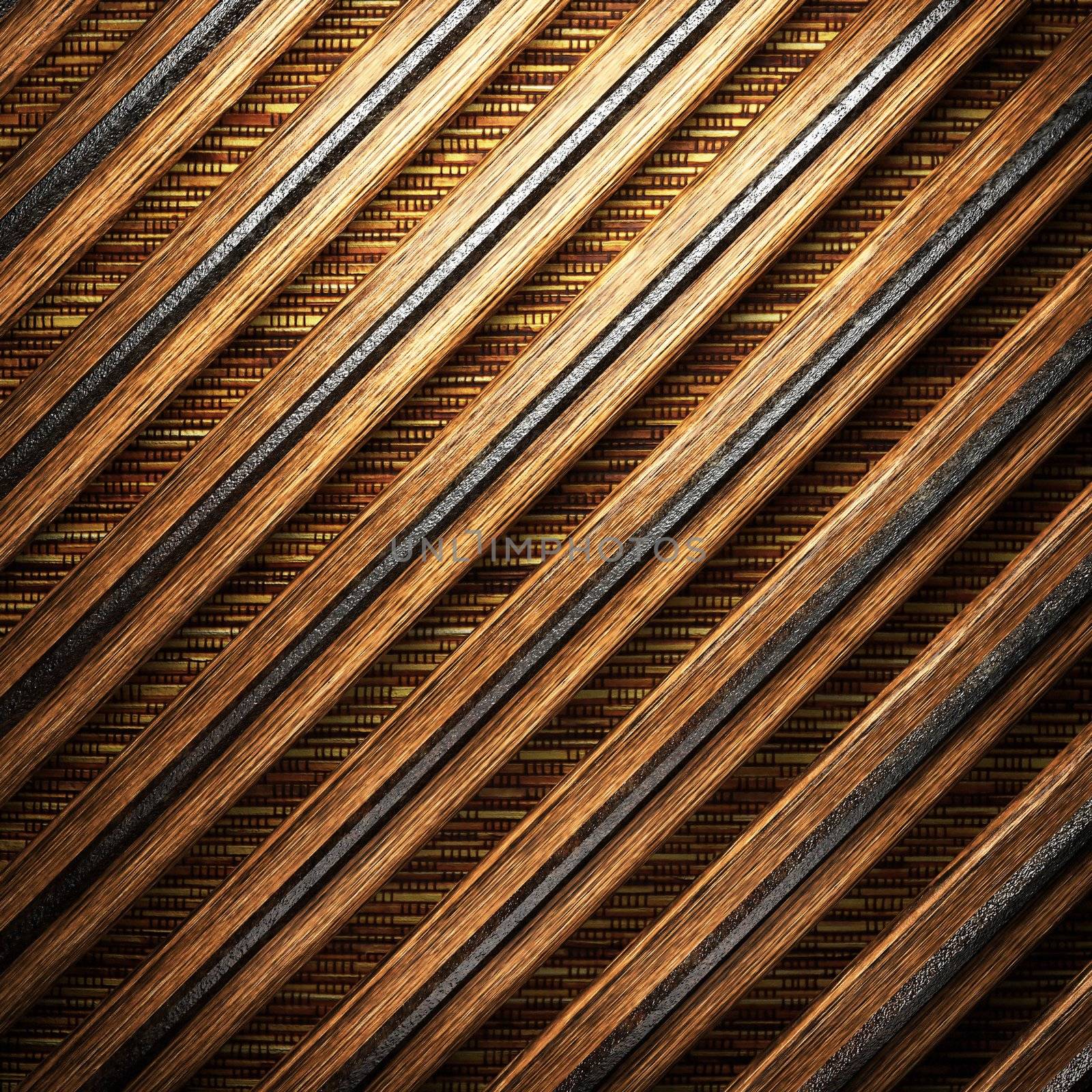 wood on wall