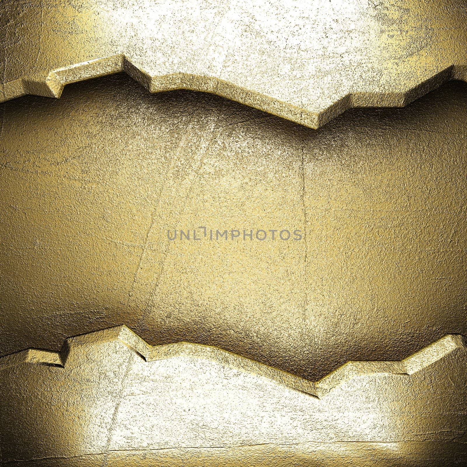 golden background made in 3D