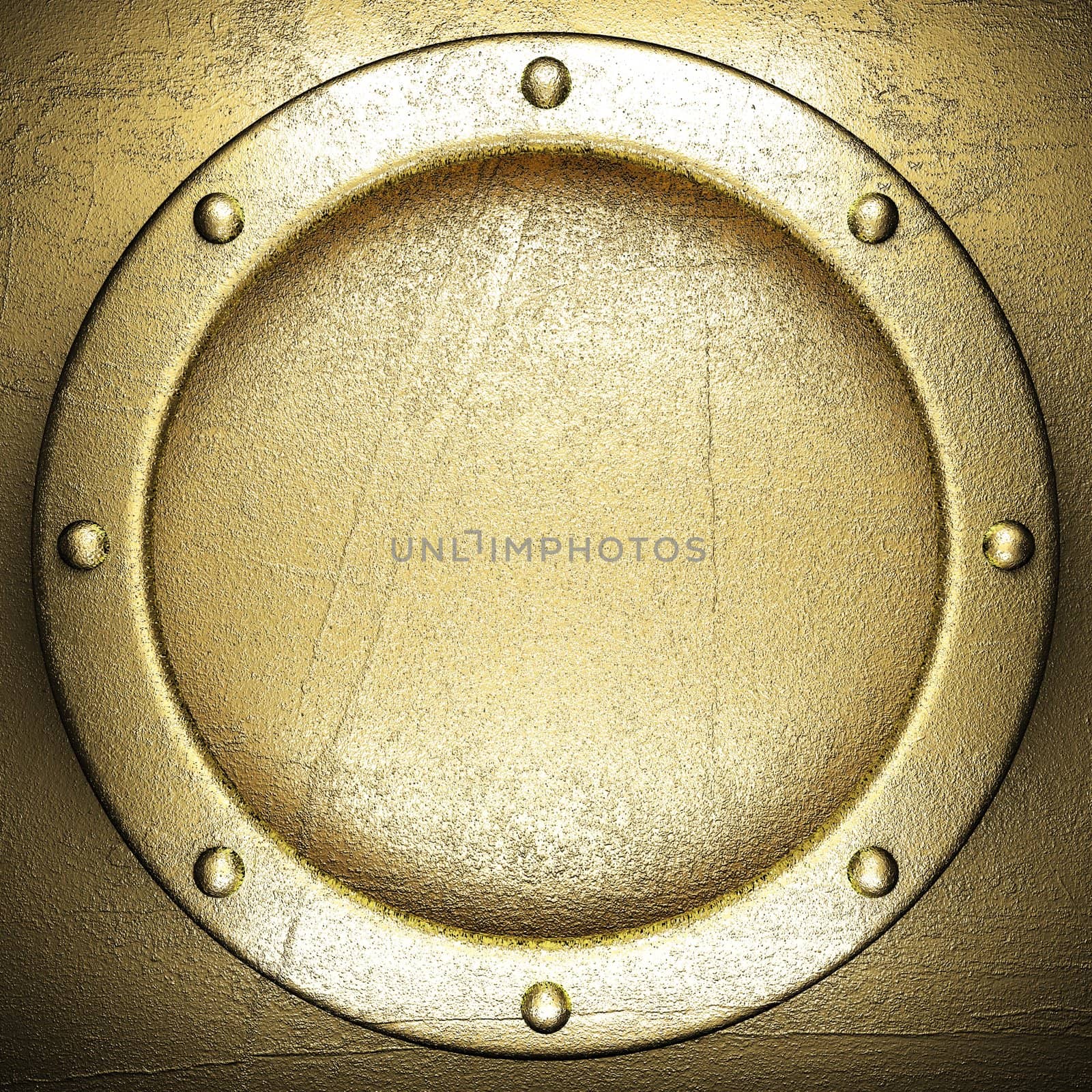 golden background made in 3D