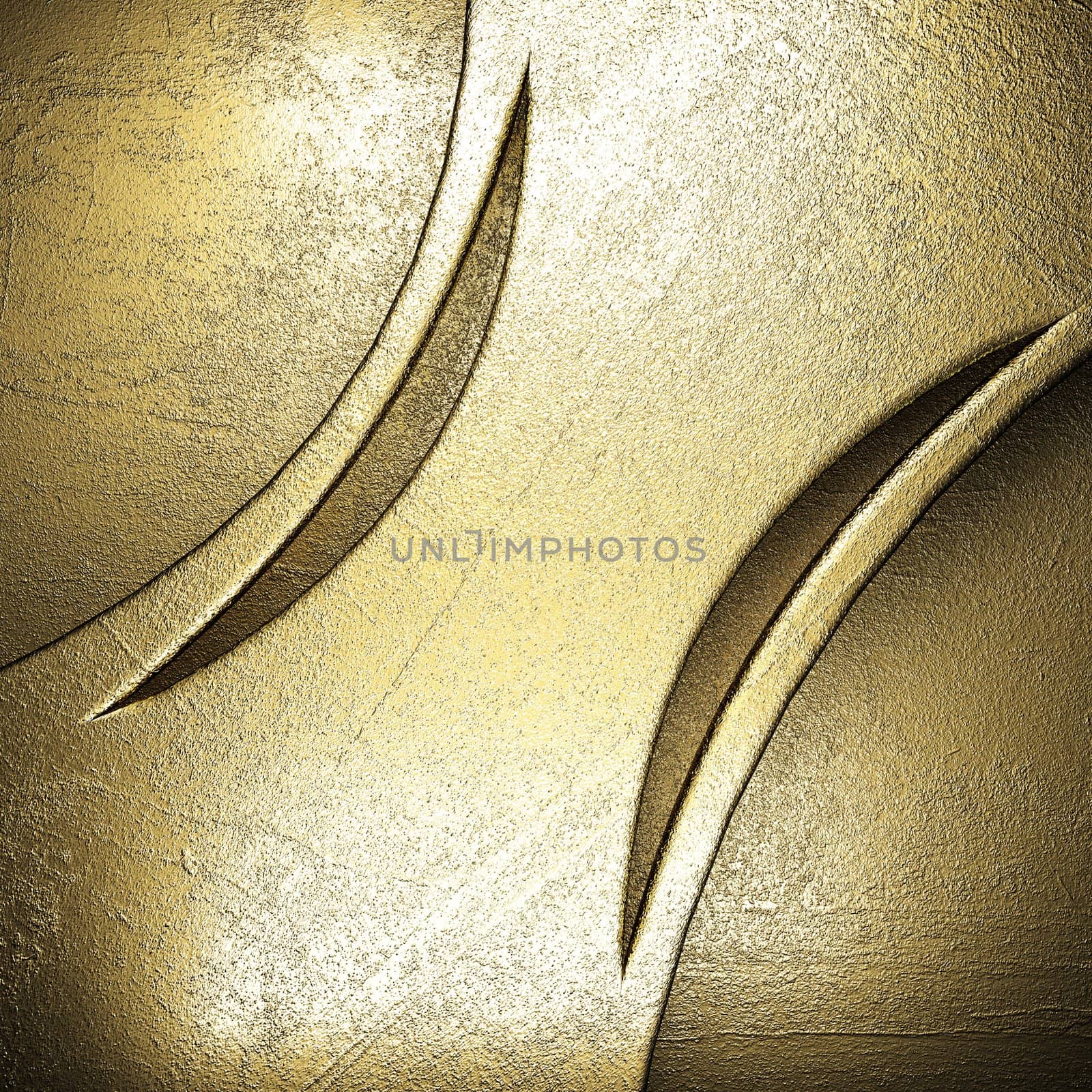 golden background made in 3D