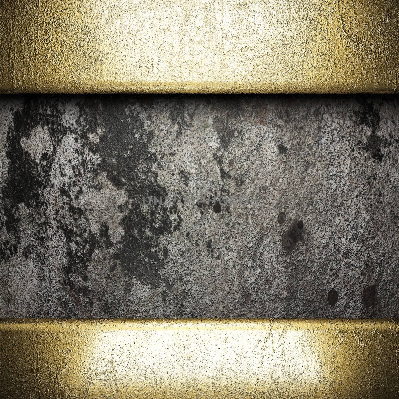 golden background made in 3D