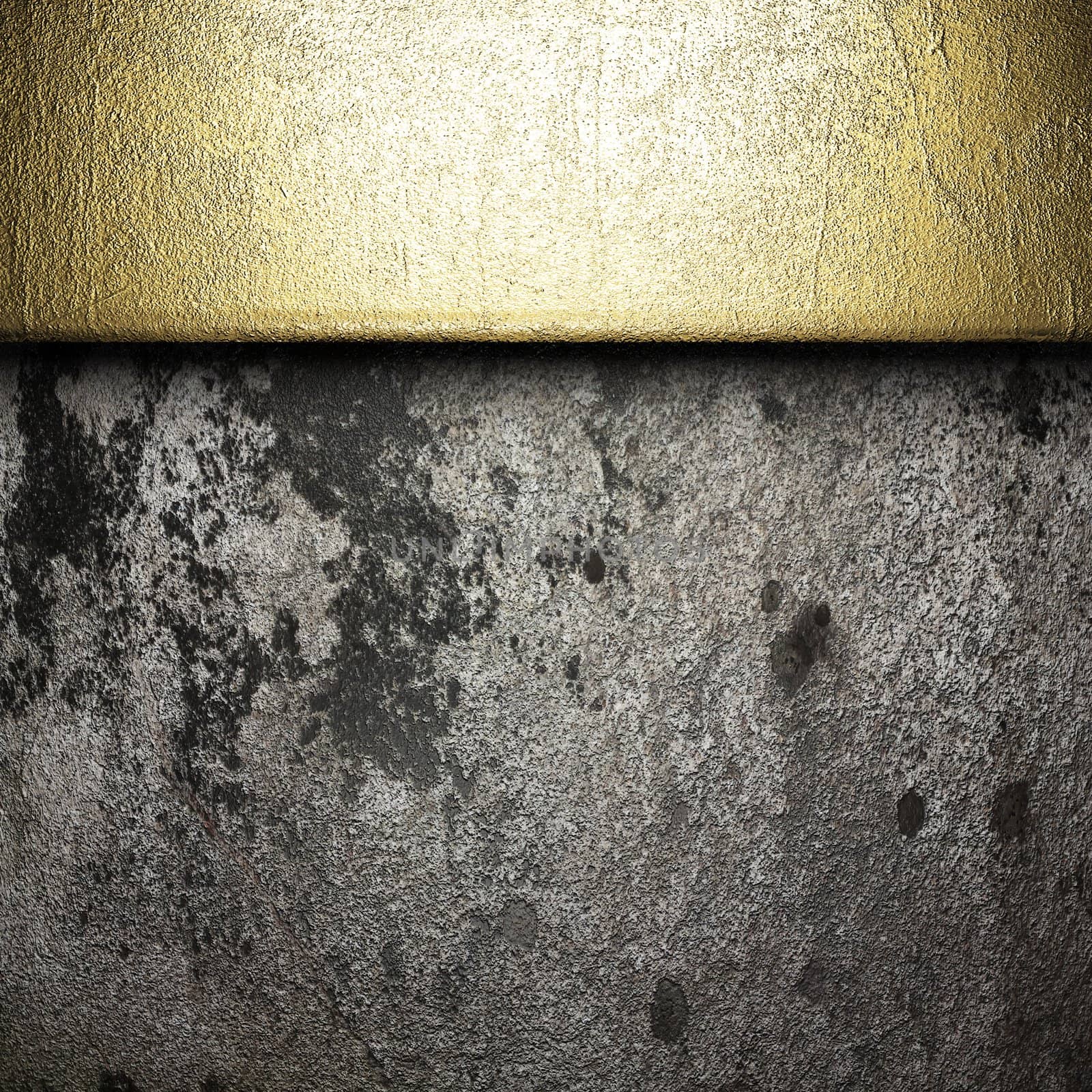 golden background made in 3D