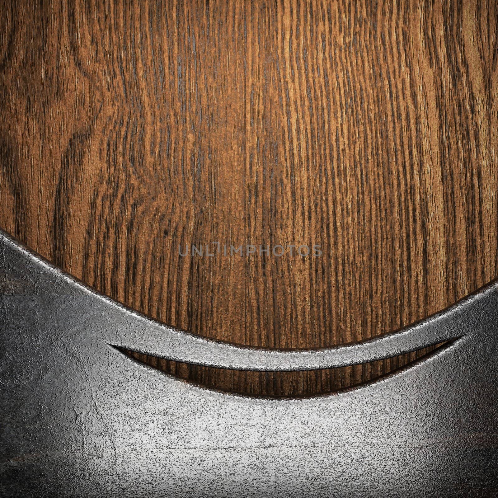 metal on wall made in 3D
