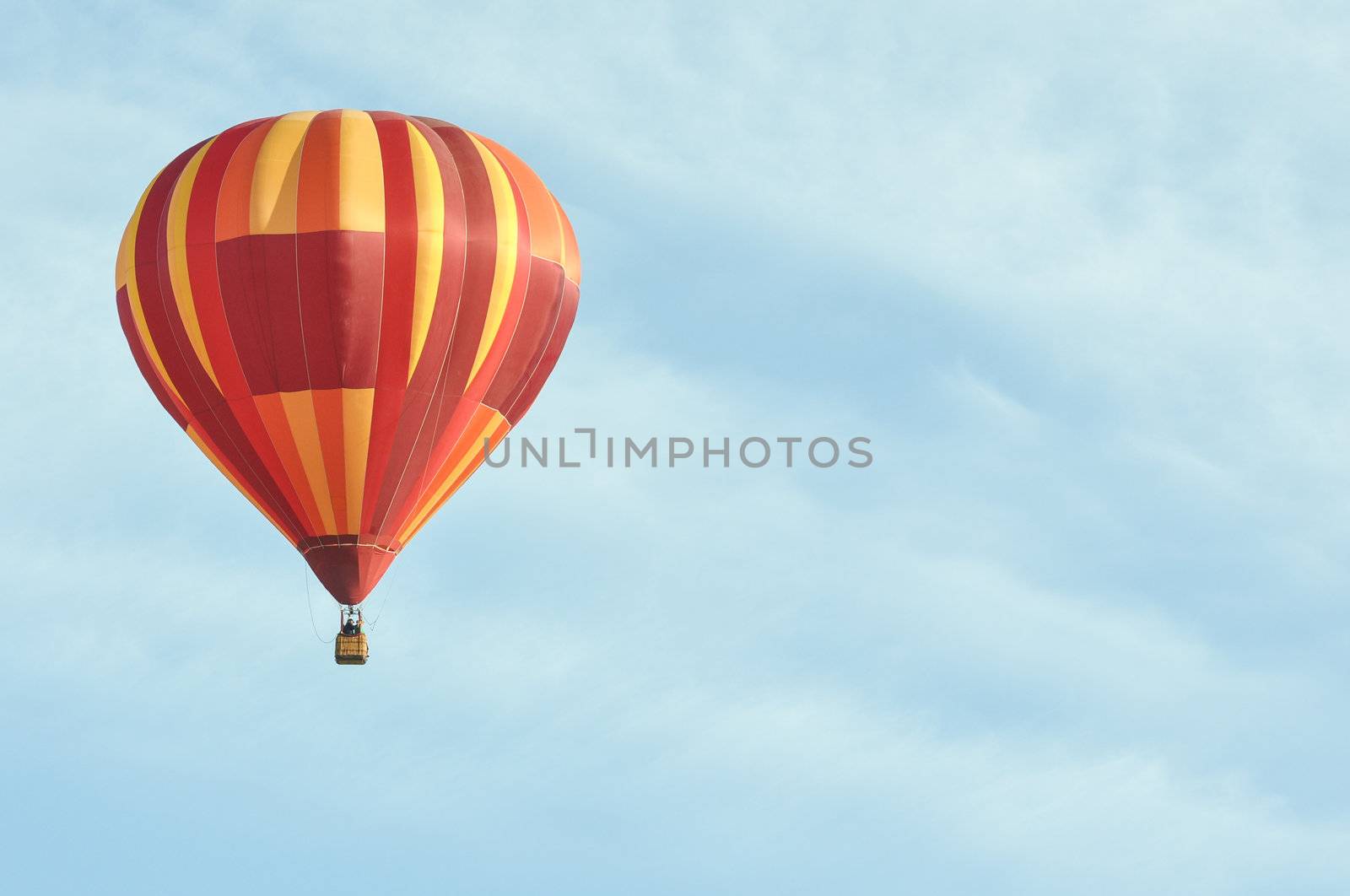 Orange Hot Air Balloon