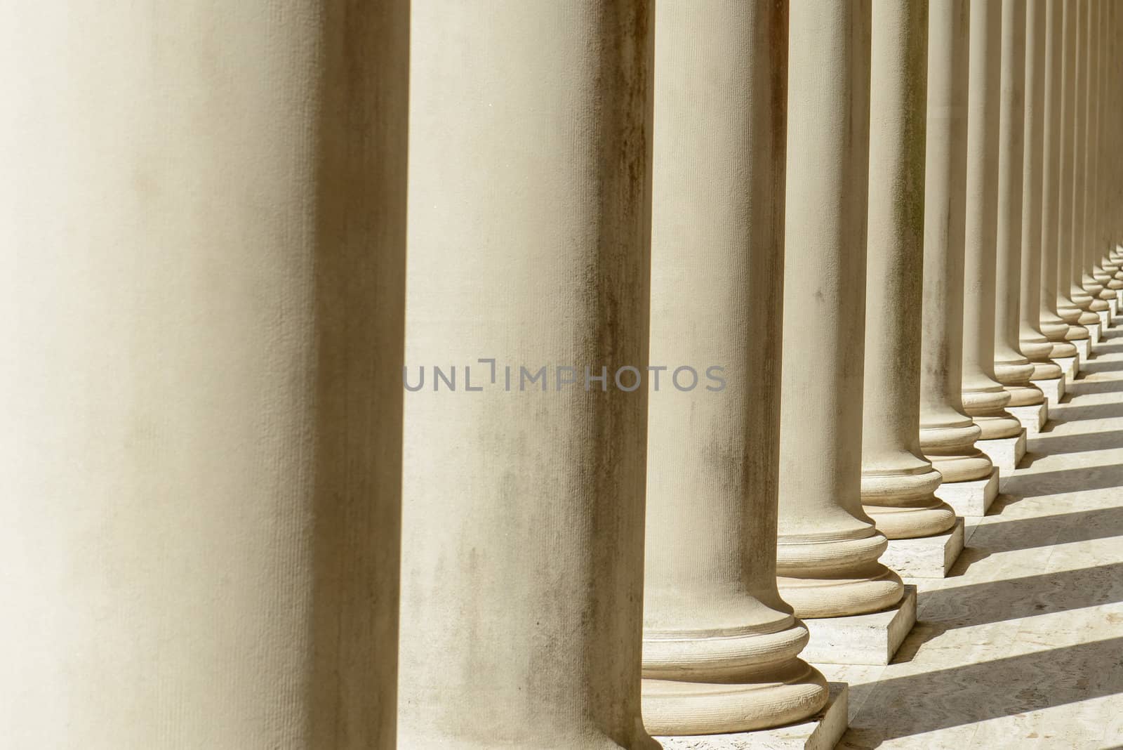 Pillars in a Row