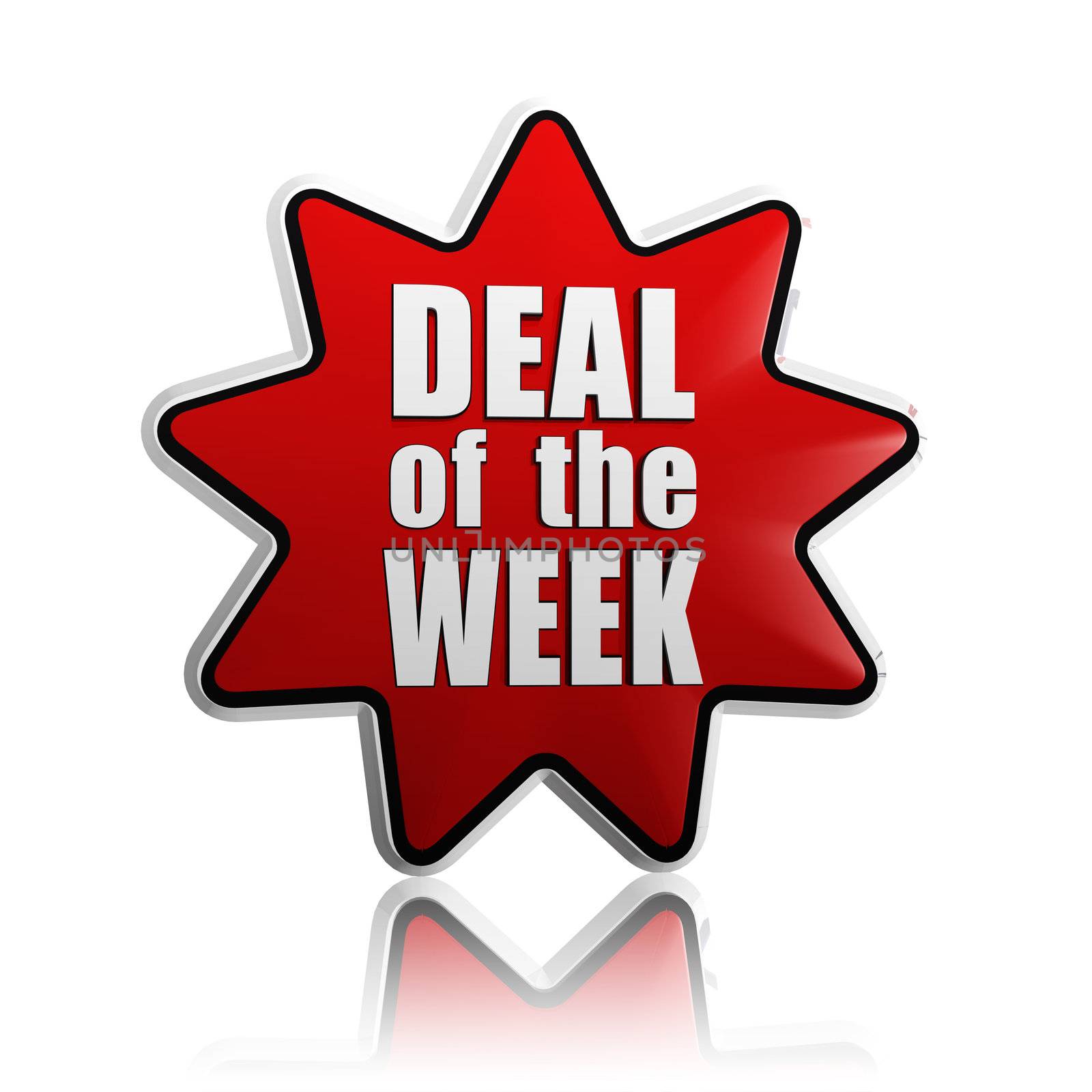 deal of the week  red star by marinini