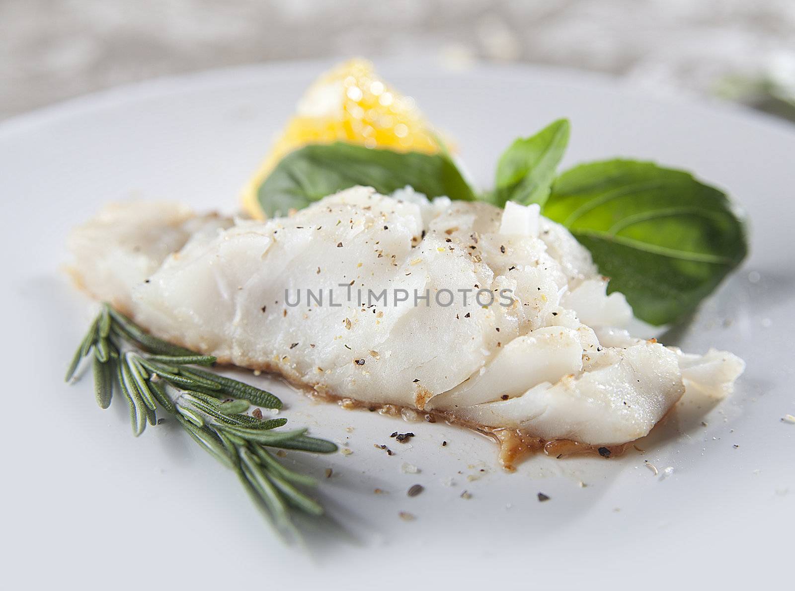 Fried cod by Angorius