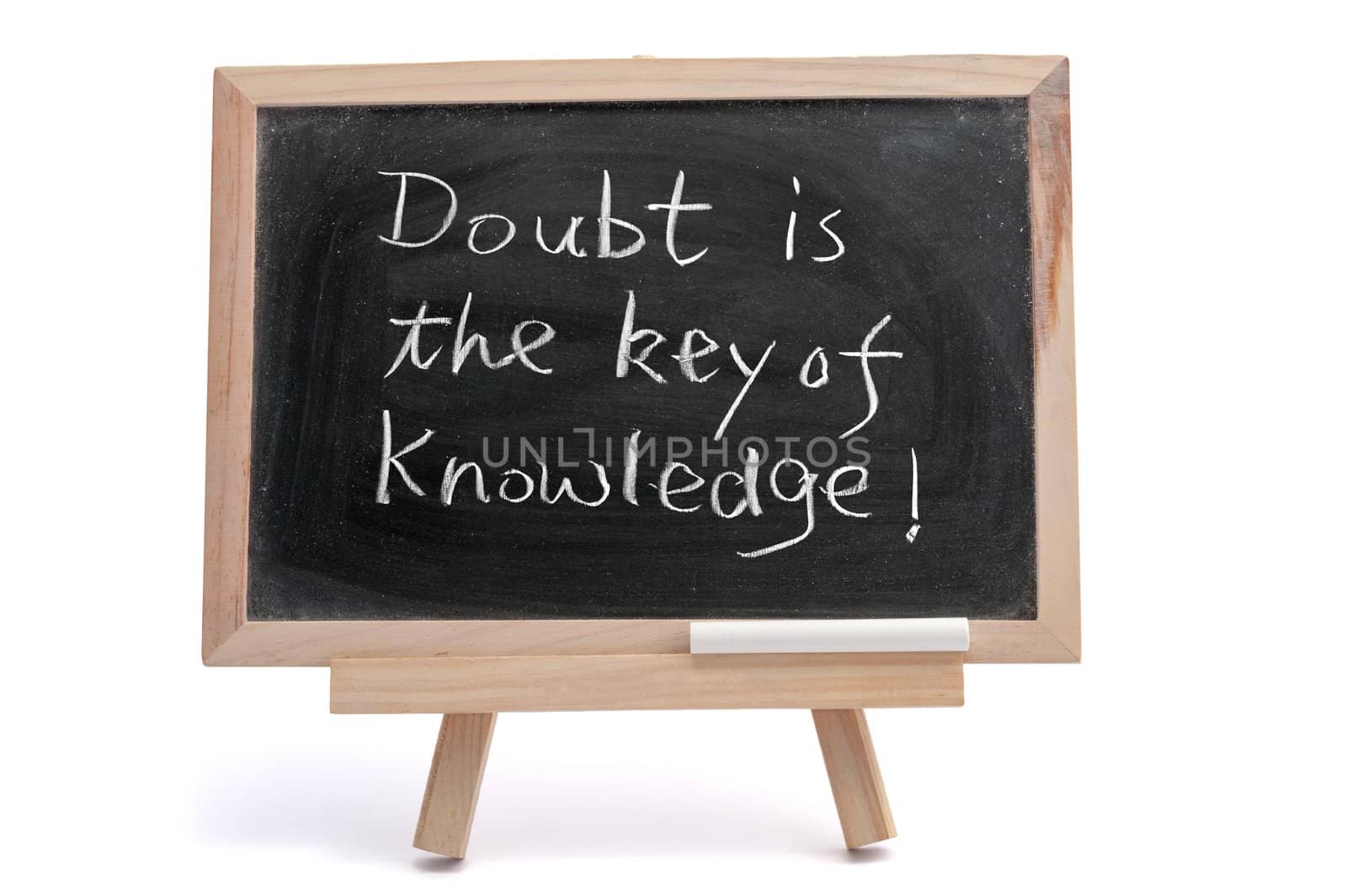 Doubt is the key of knowledge by raywoo