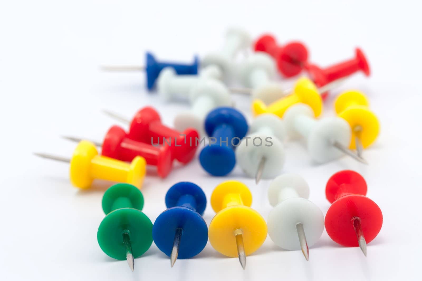 Colorful pushpins by raywoo