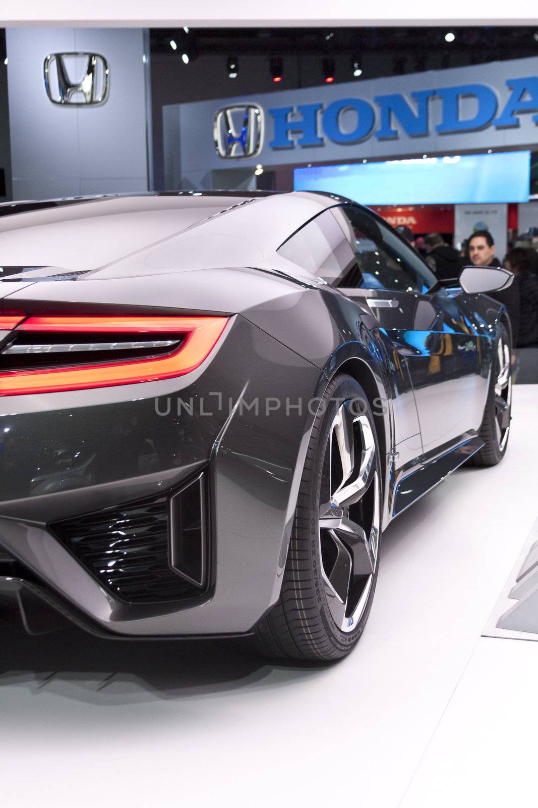 DETROIT - JANUARY 27 :The Acura NSX Concept at The North American International Auto Show January 27, 2013 in Detroit, Michigan. 