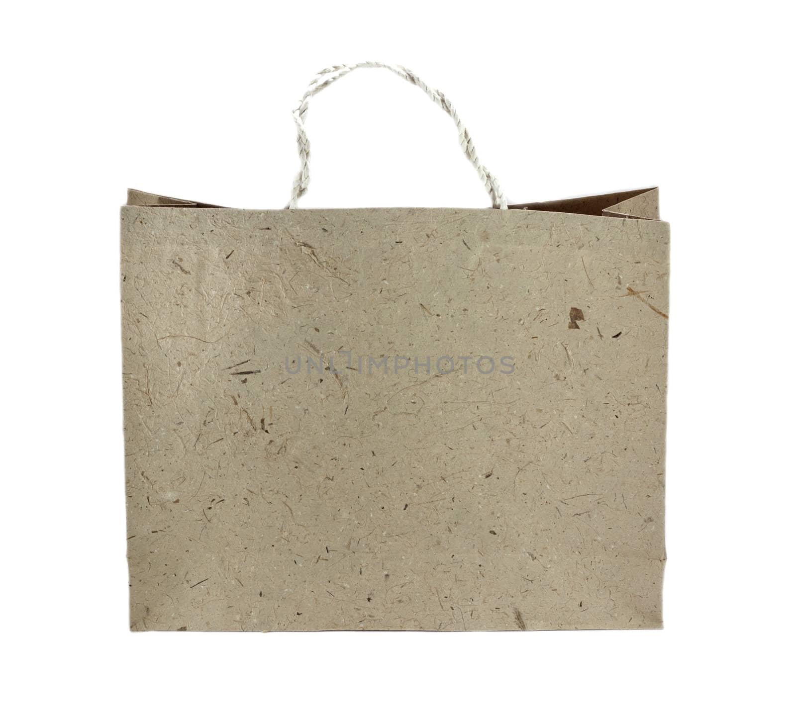 Brown Mulberry paper bag, hand made.