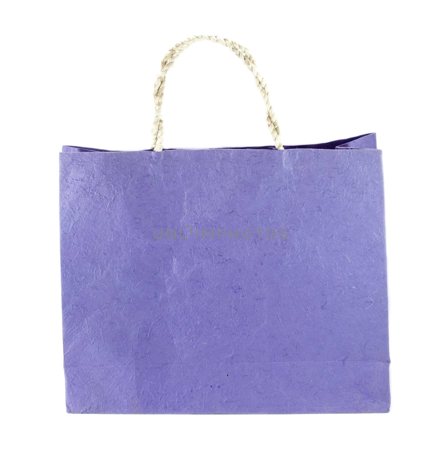 Purple  Mulberry paper bag background.
