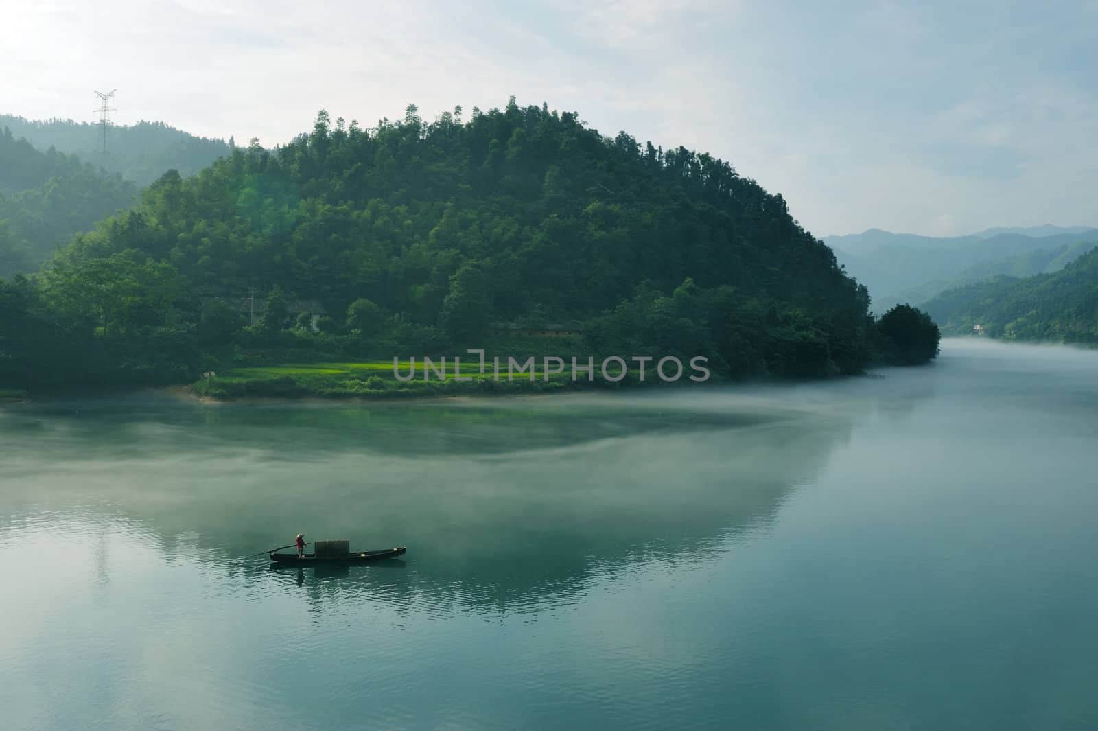 River landscape by raywoo