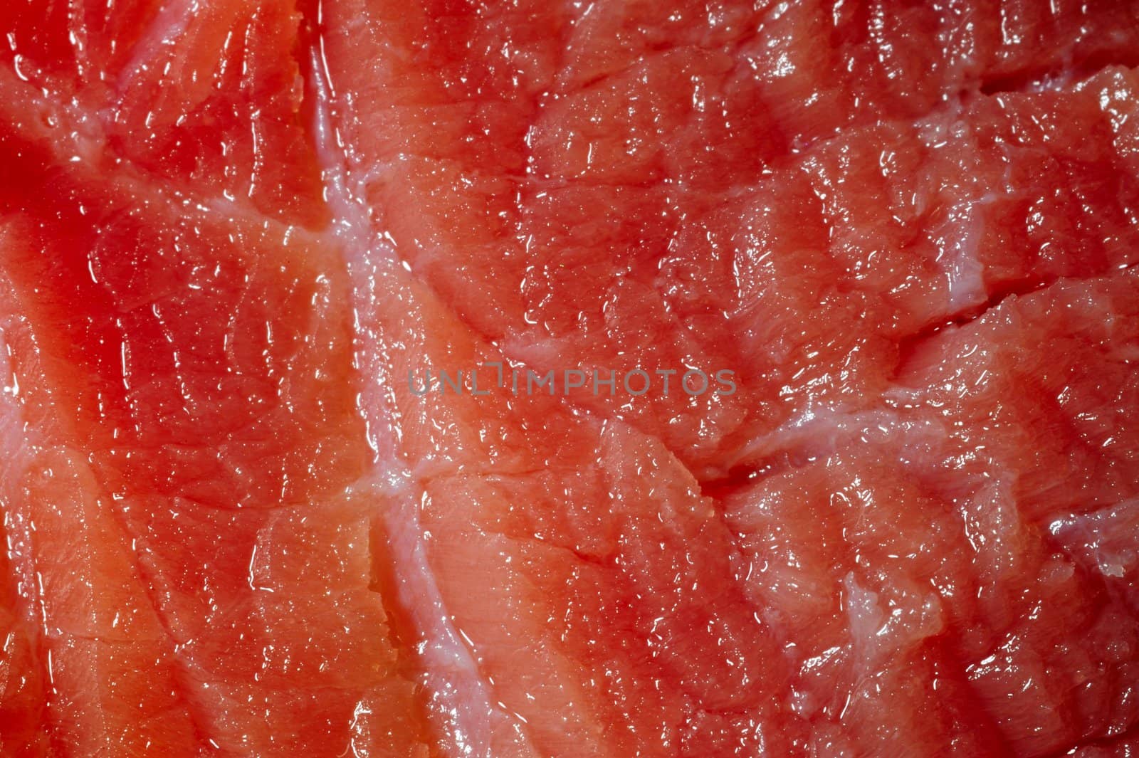 A piece of refresh meat close up