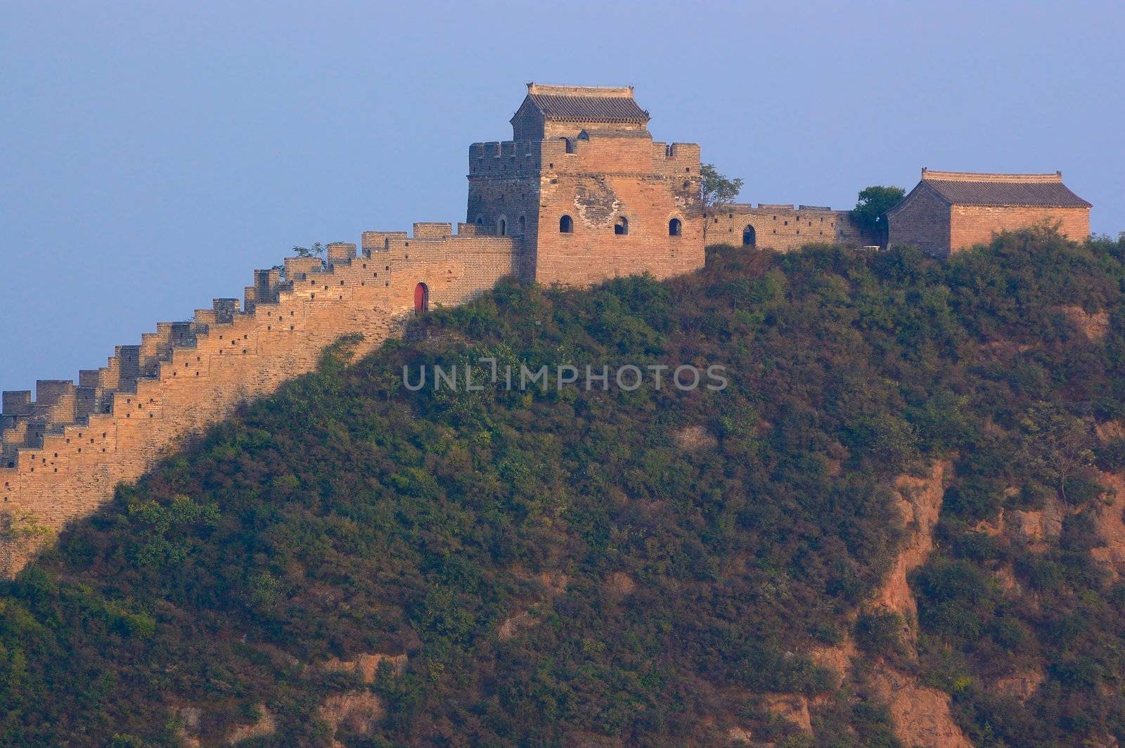Great Wall of China built in the Ming Dynasty in Jinshanling, Hebei province, China