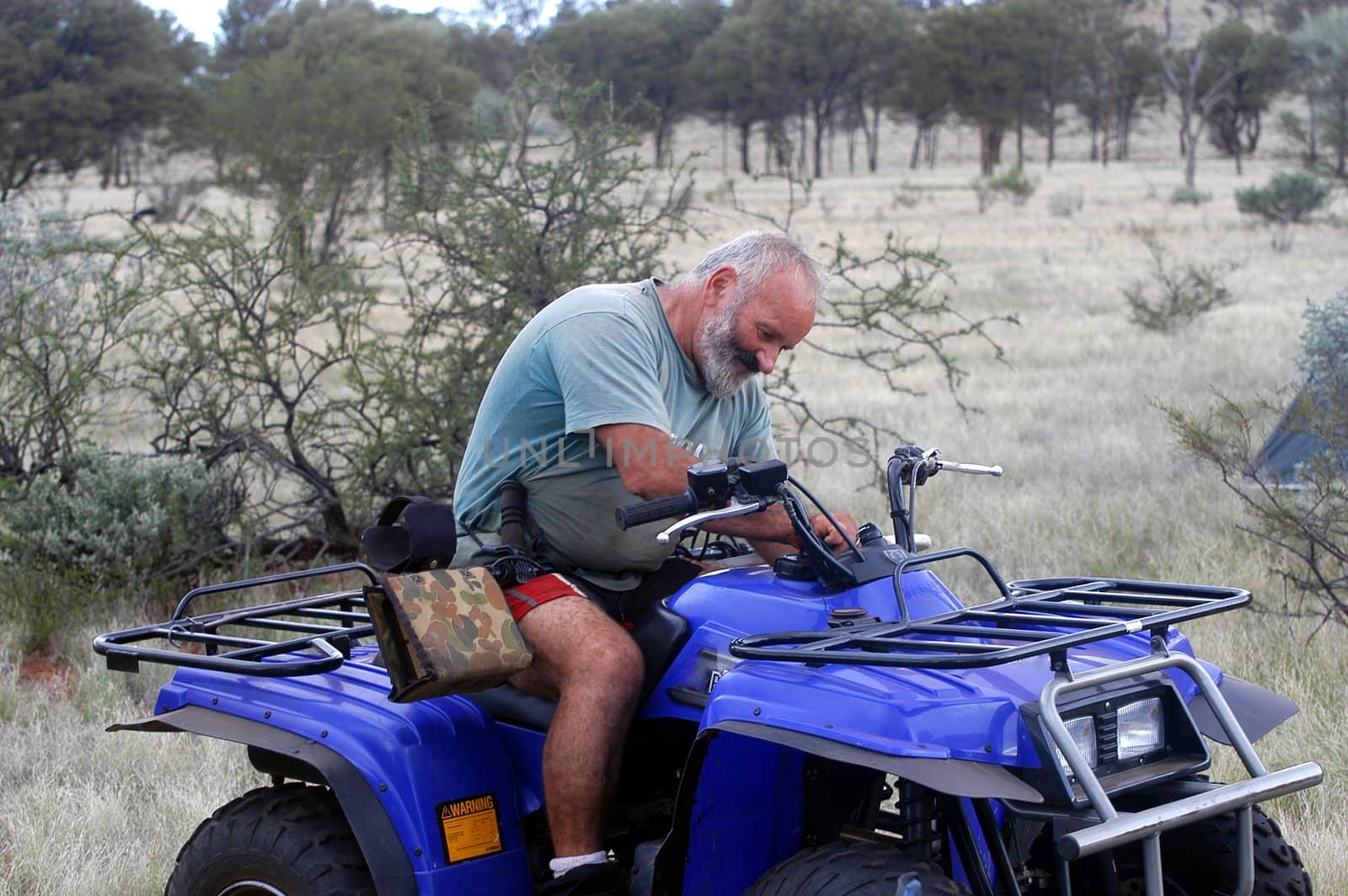 in quad in the bush by gillespaire