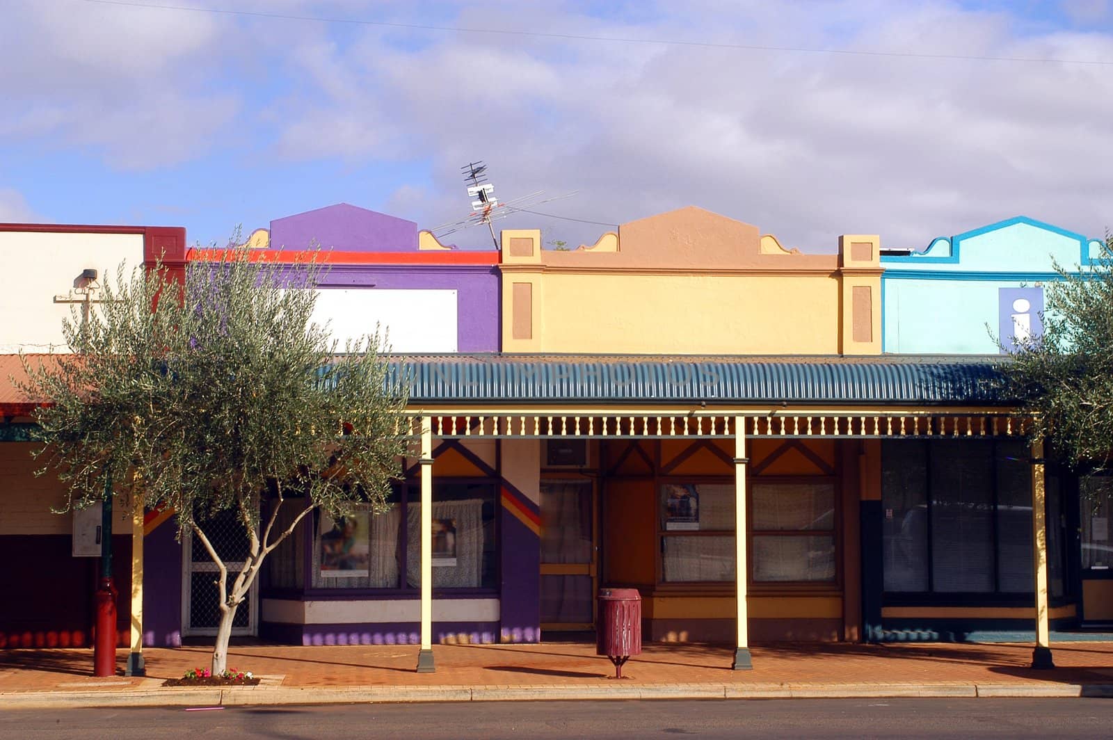 downtown area of will leonora in the Western Autralia