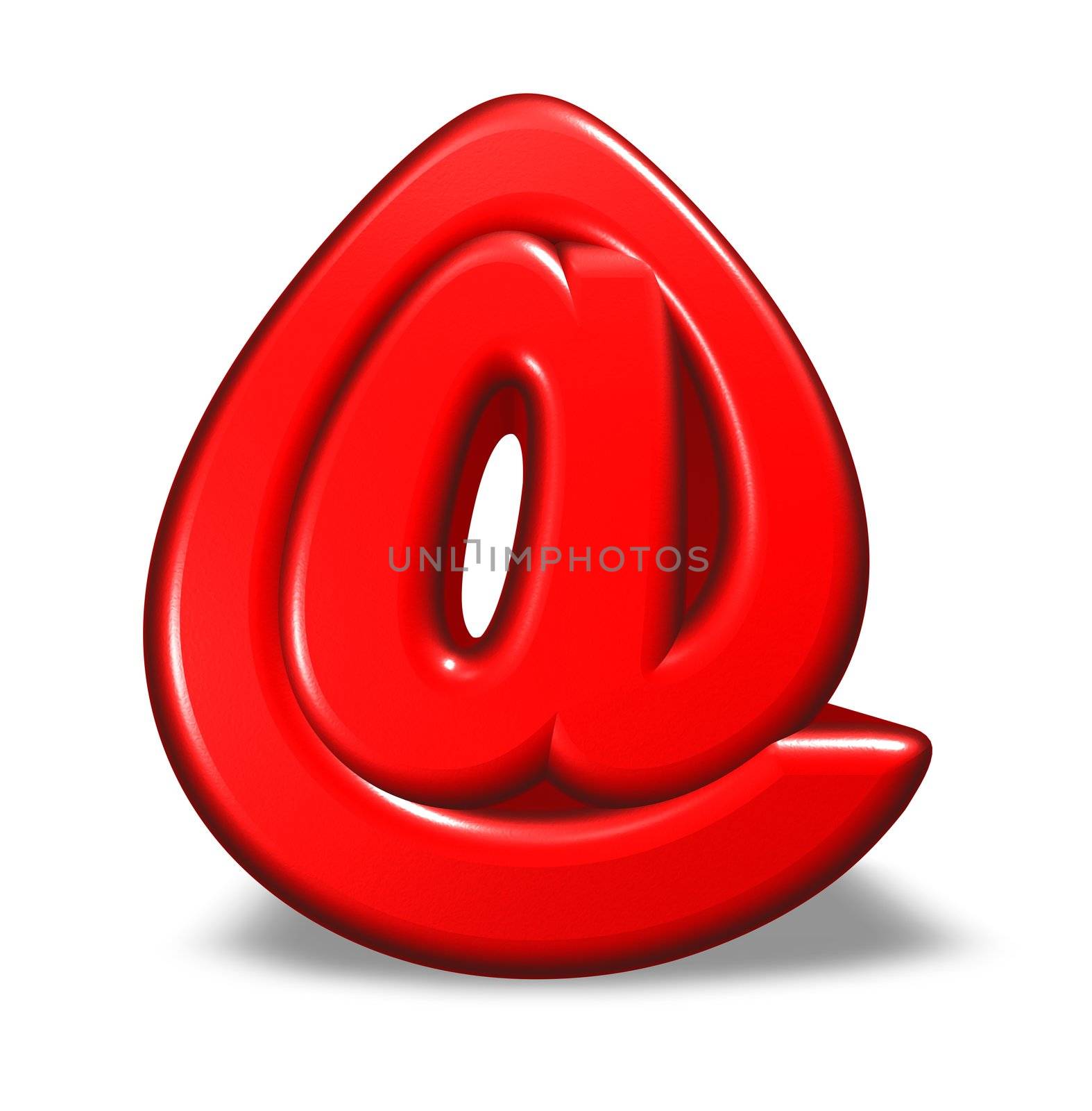 cartoon email symbol by drizzd