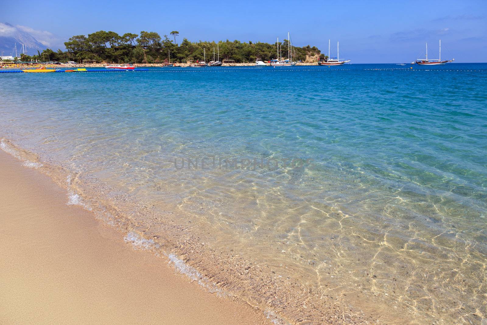 Moonlight park sand beach resort of Turkey Kemer by ia_64