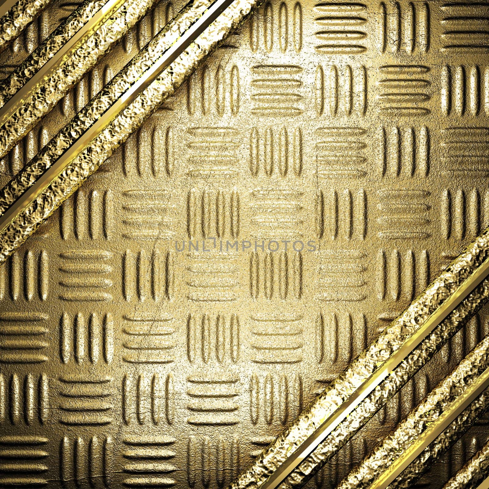 golden background made in 3D