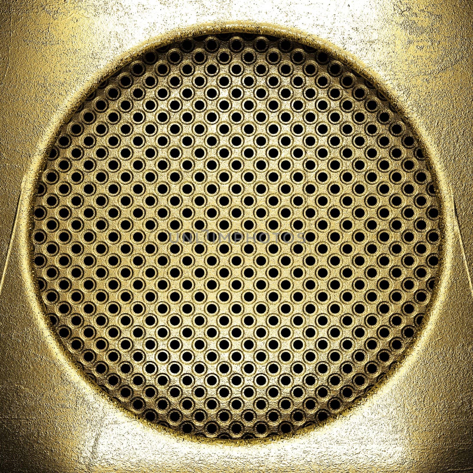 golden background made in 3D