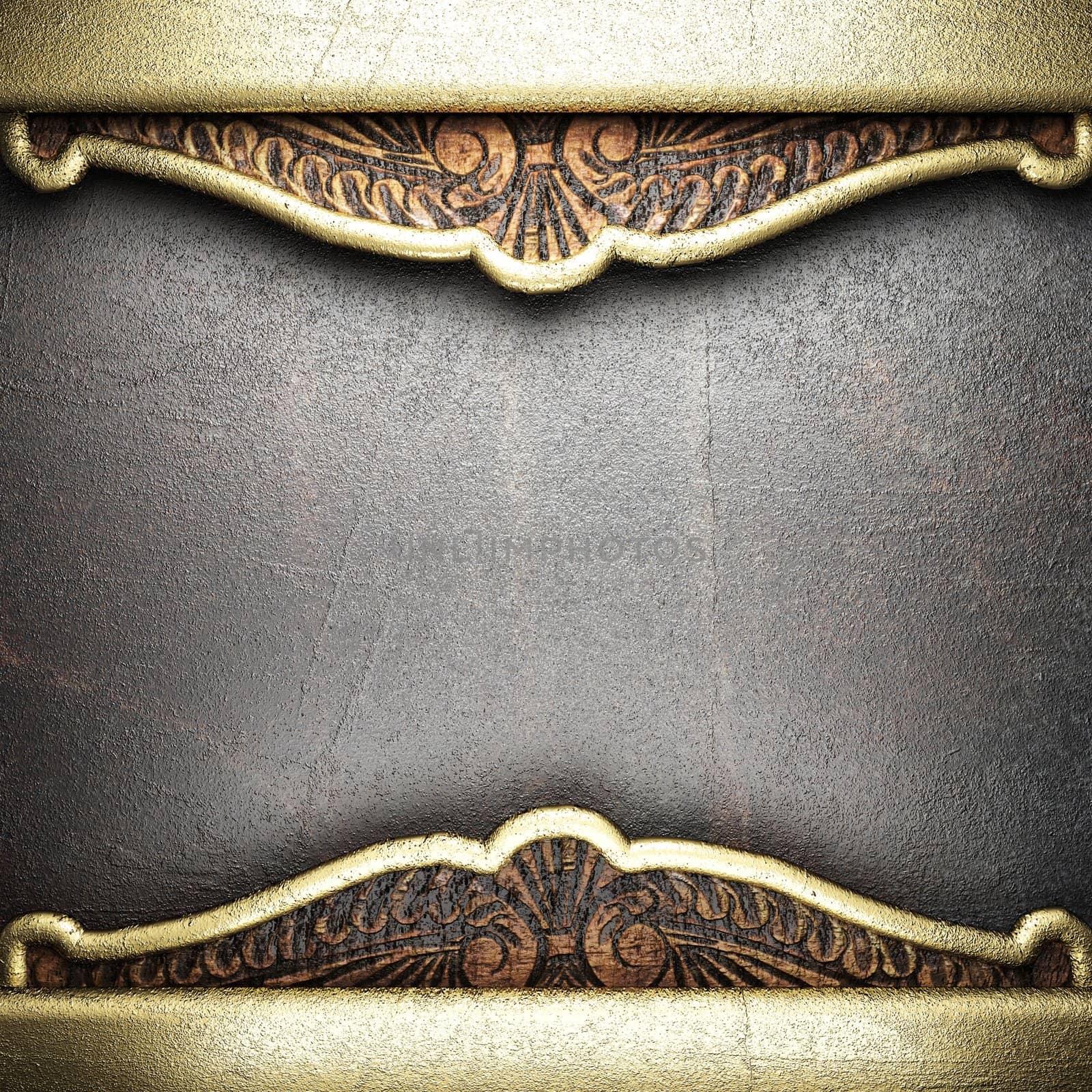 golden background made in 3D