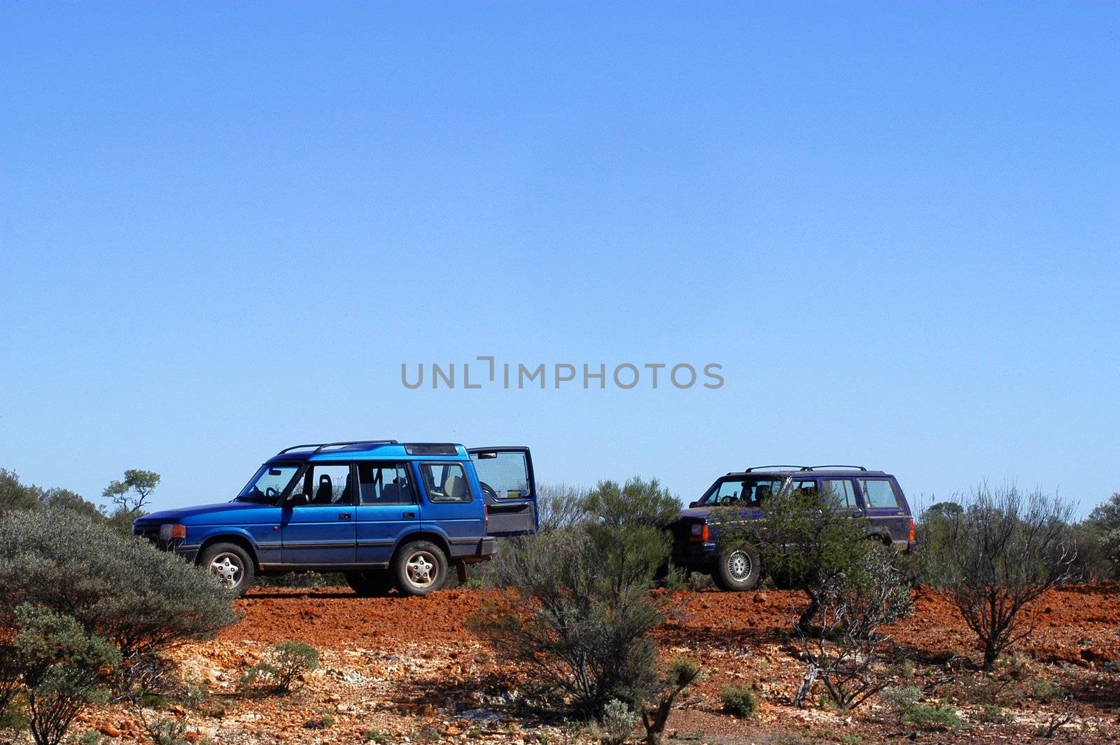 4x4 in the Australian bush