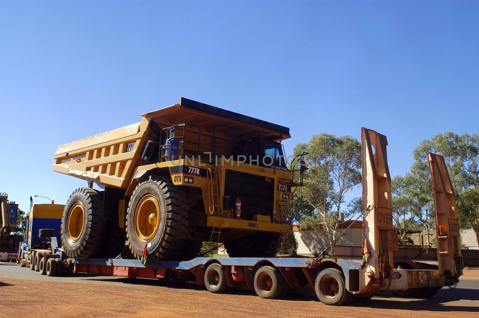 delivery of a truck for a goldmine