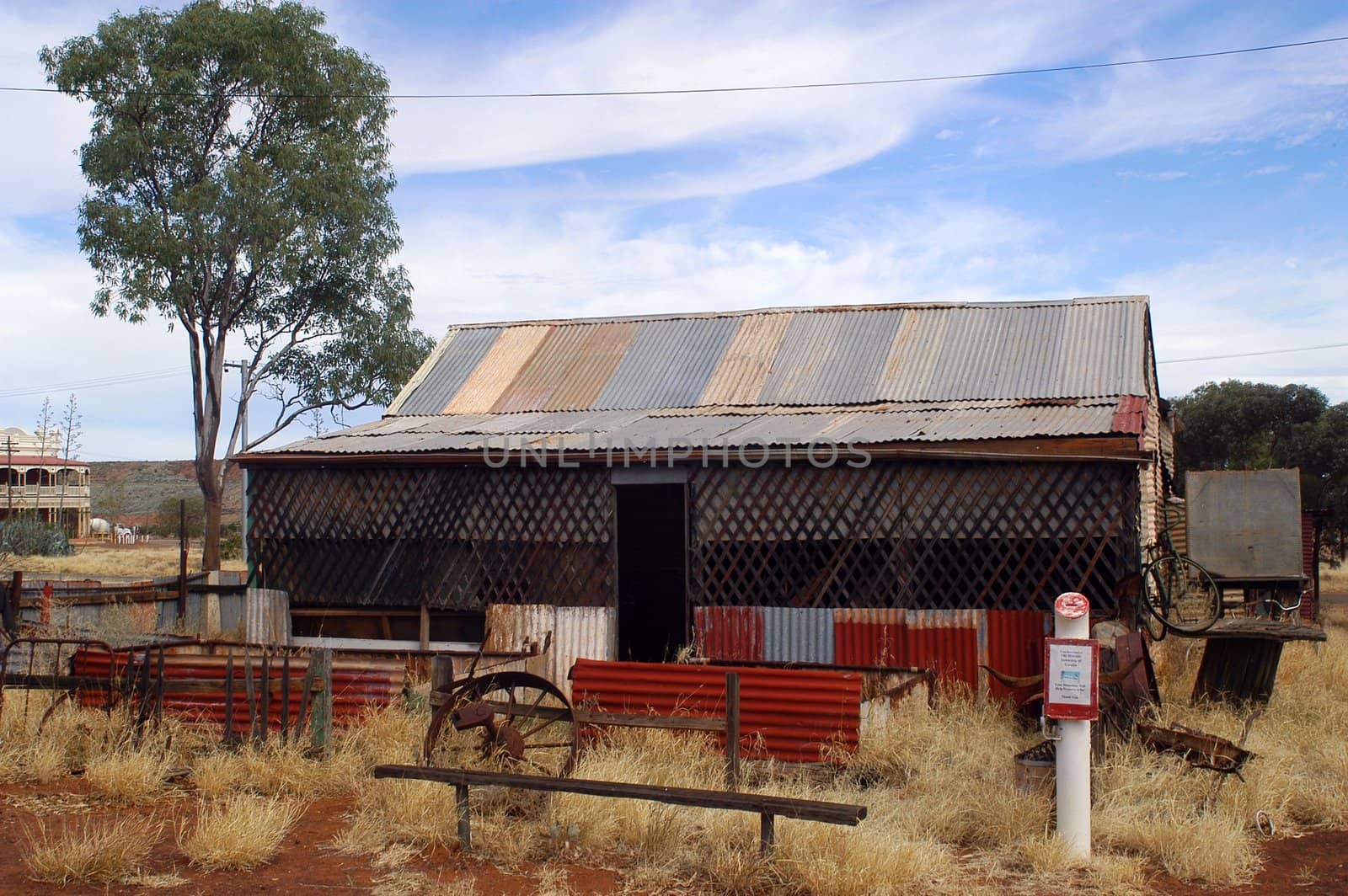 phantom city of Leonora in the Australia Western which was used to place the blue-collar worker of the goldmine, city now given up and preserved in the state as if the inhabitants had disappeared